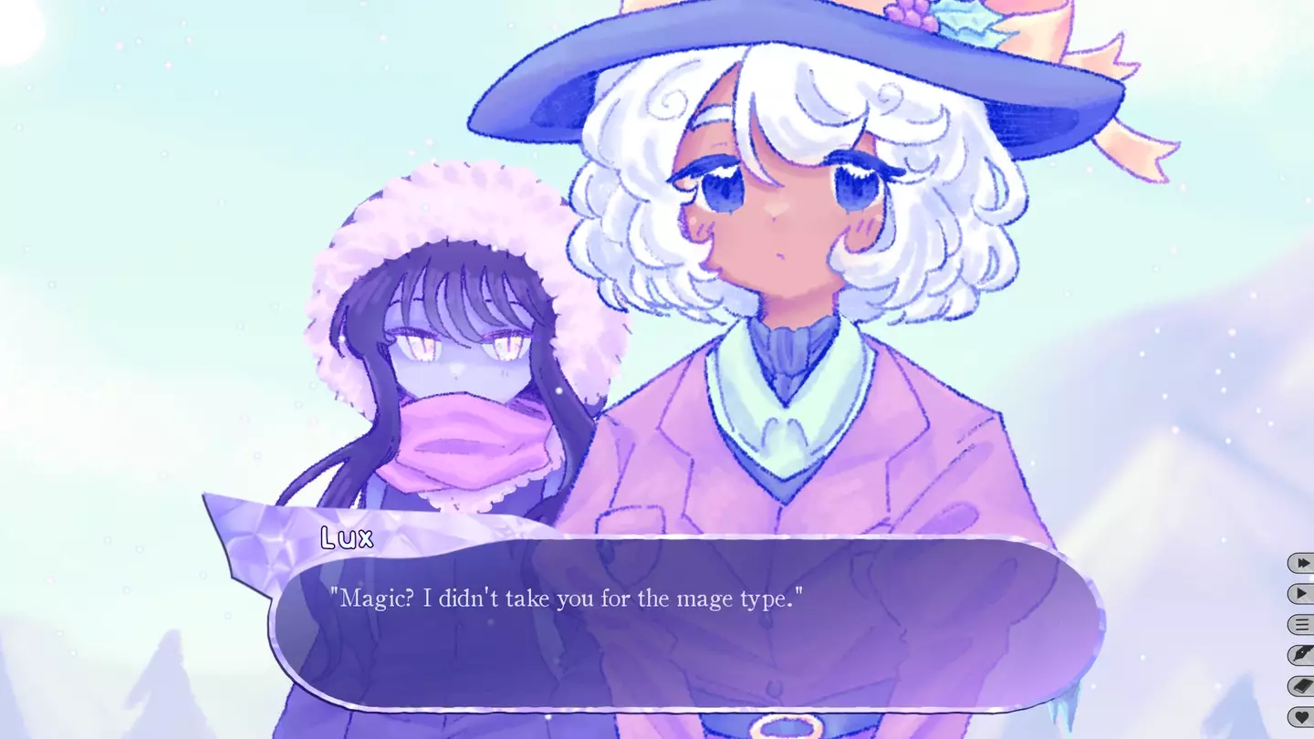 A glimpse at This Winter of Ours' cute 2D artstyle, VARIA