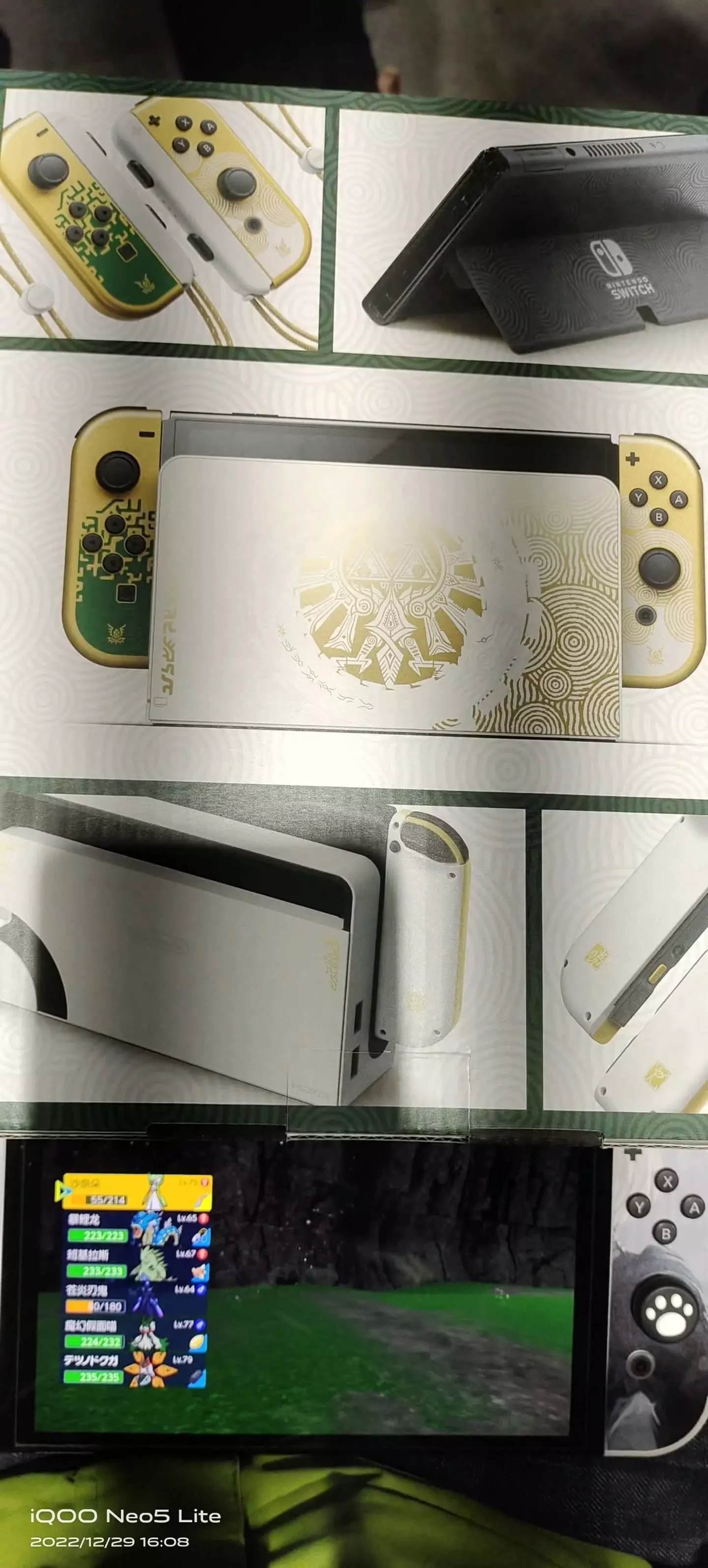 The supposed new Tears of the Kingdom Switch model /
