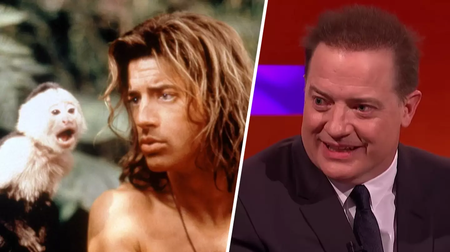 Brendan Fraser explains why he hates the monkey from George Of The Jungle