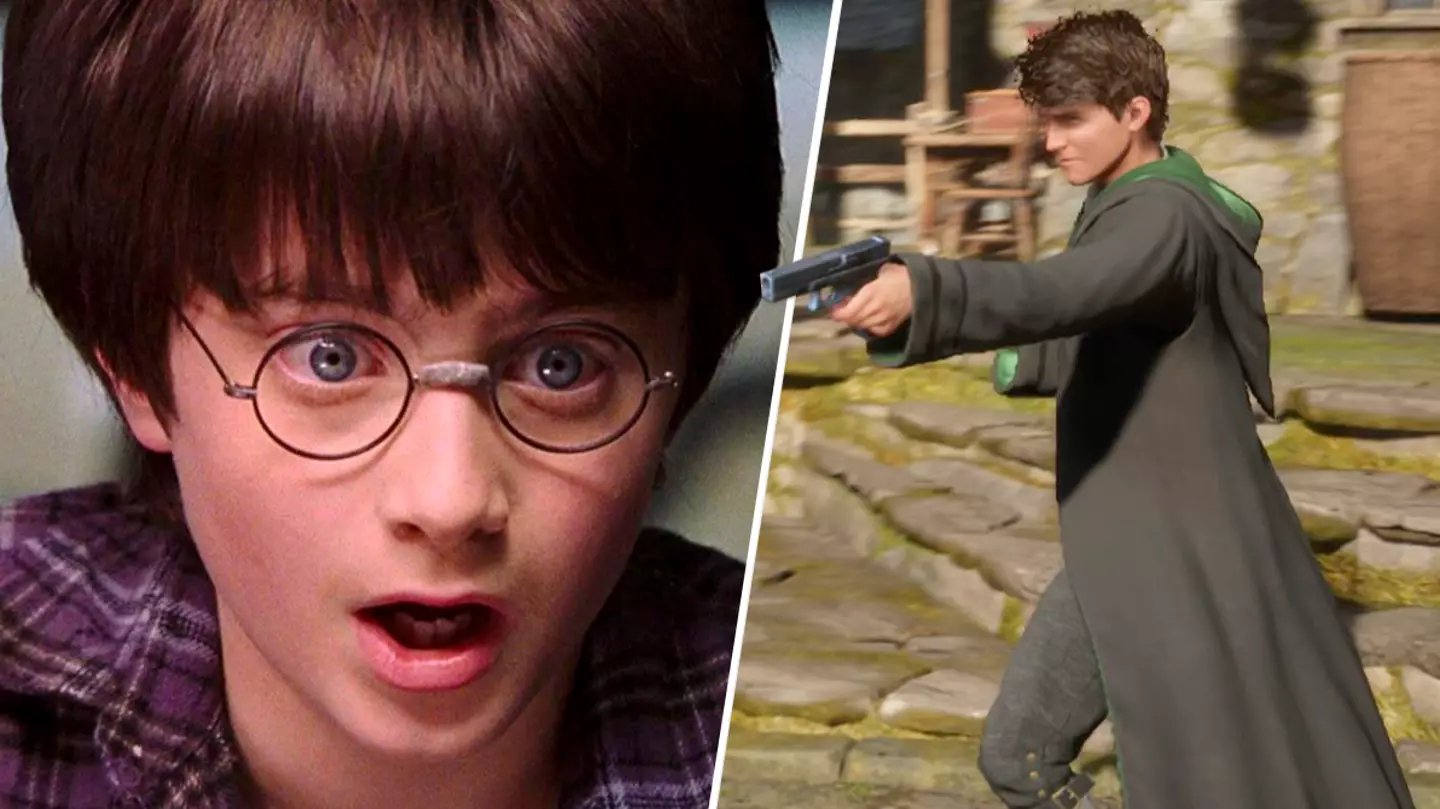 Hogwarts Legacy swaps wands for guns, becomes a much darker game