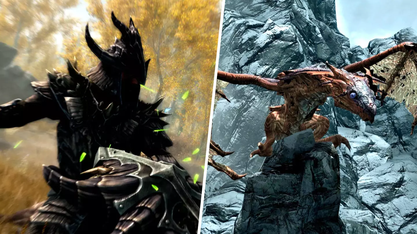 Skyrim’s dragons have a secret we’ve never seen before
