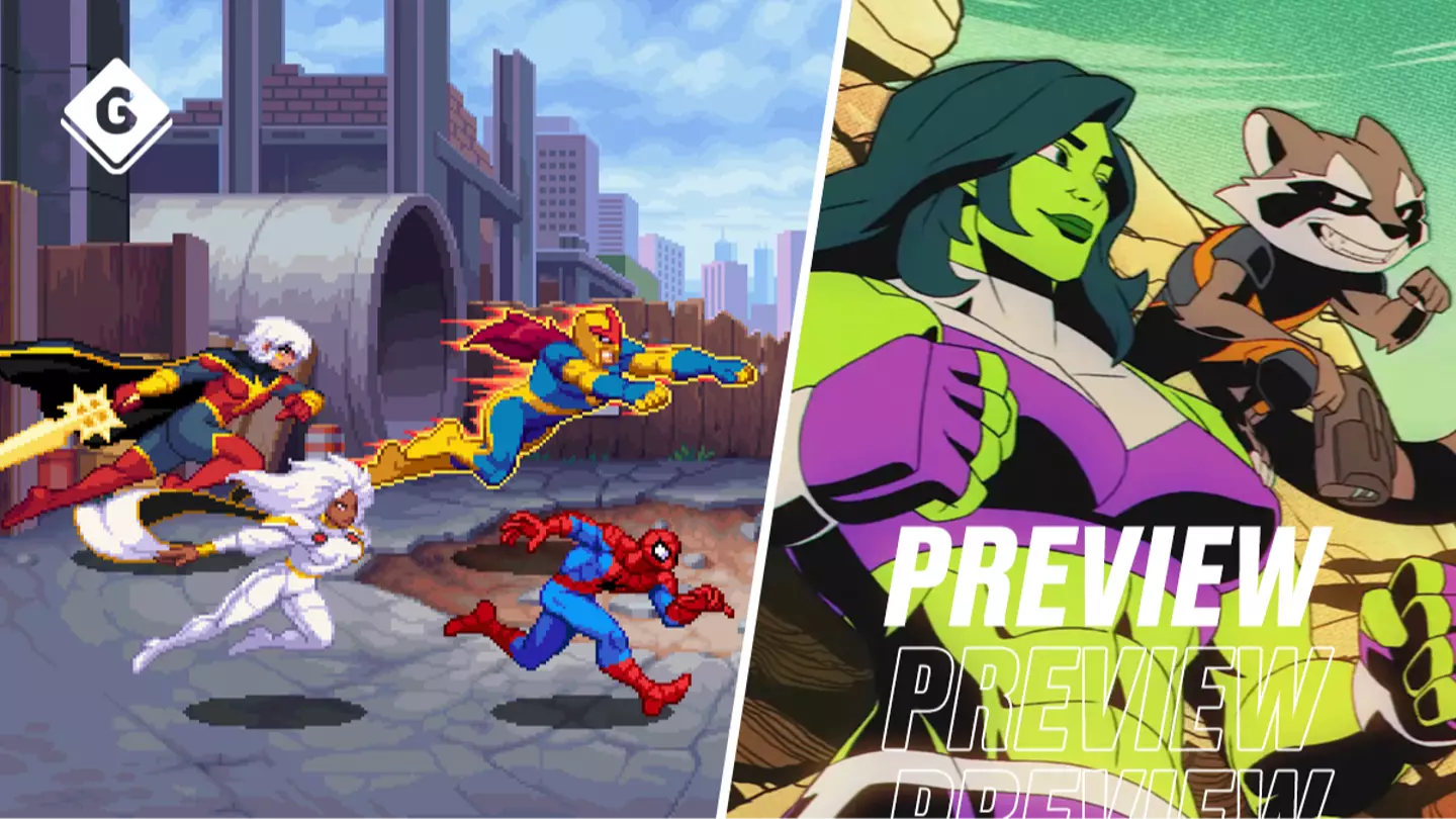 Marvel Cosmic Invasion preview: Marvel heroes unite for a beat-em-up beauty