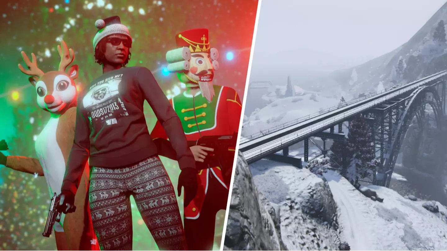 GTA 6 can wait, we’re getting a major GTA 5 Christmas update