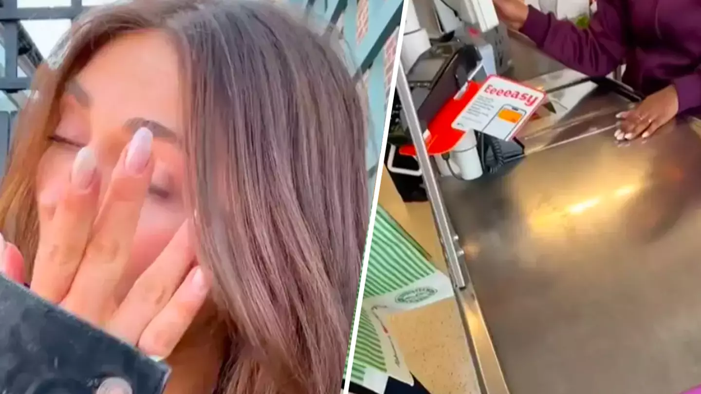 TikToker in tears after strangers refuse to let her pay for their shopping