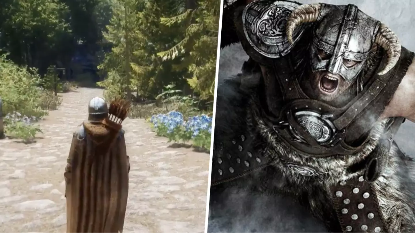 Skyrim fans wowed by next-gen remaster that would blow my PC up