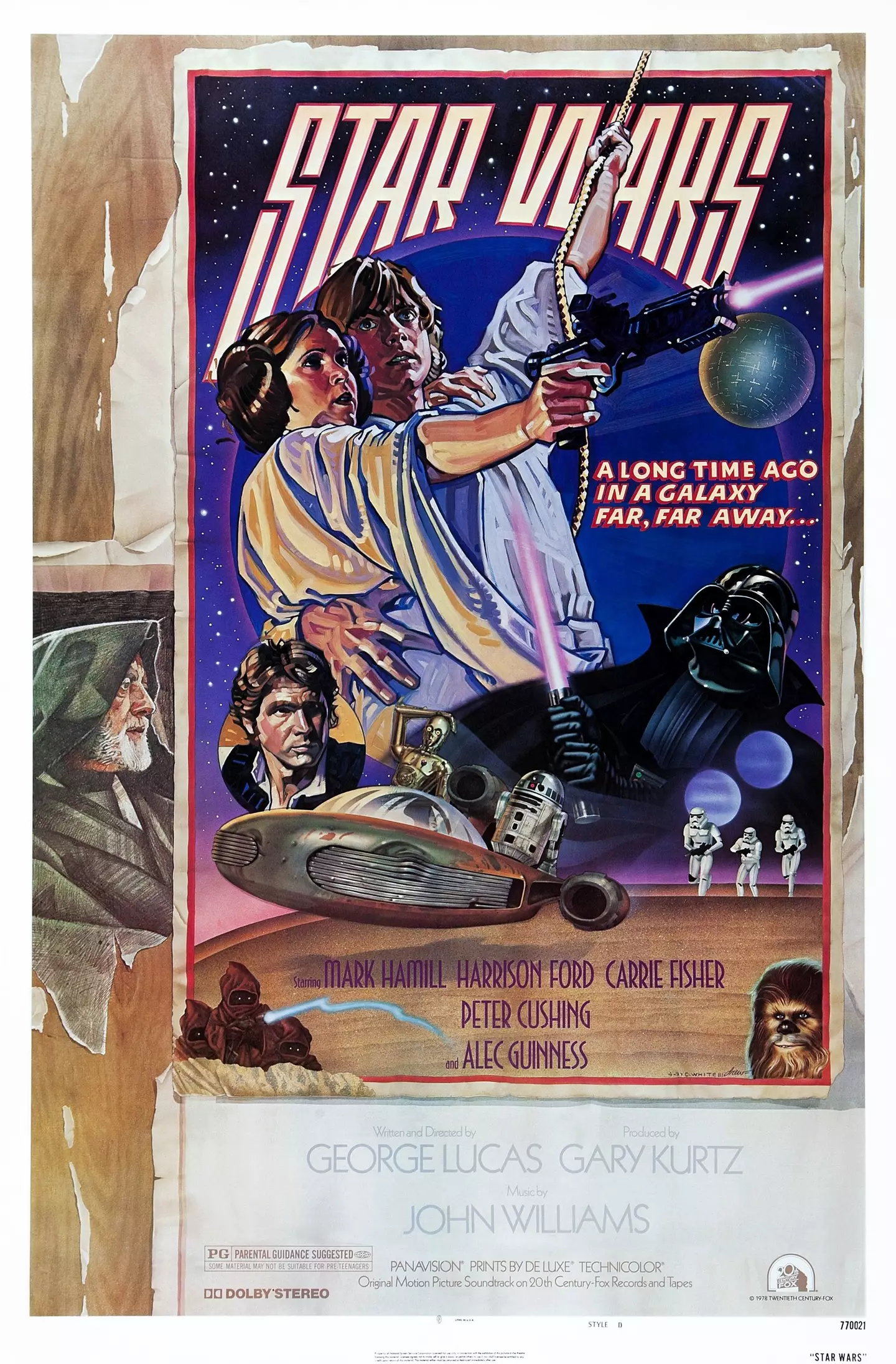 One of the iconic posters (Photo by LMPC via Getty Images)
