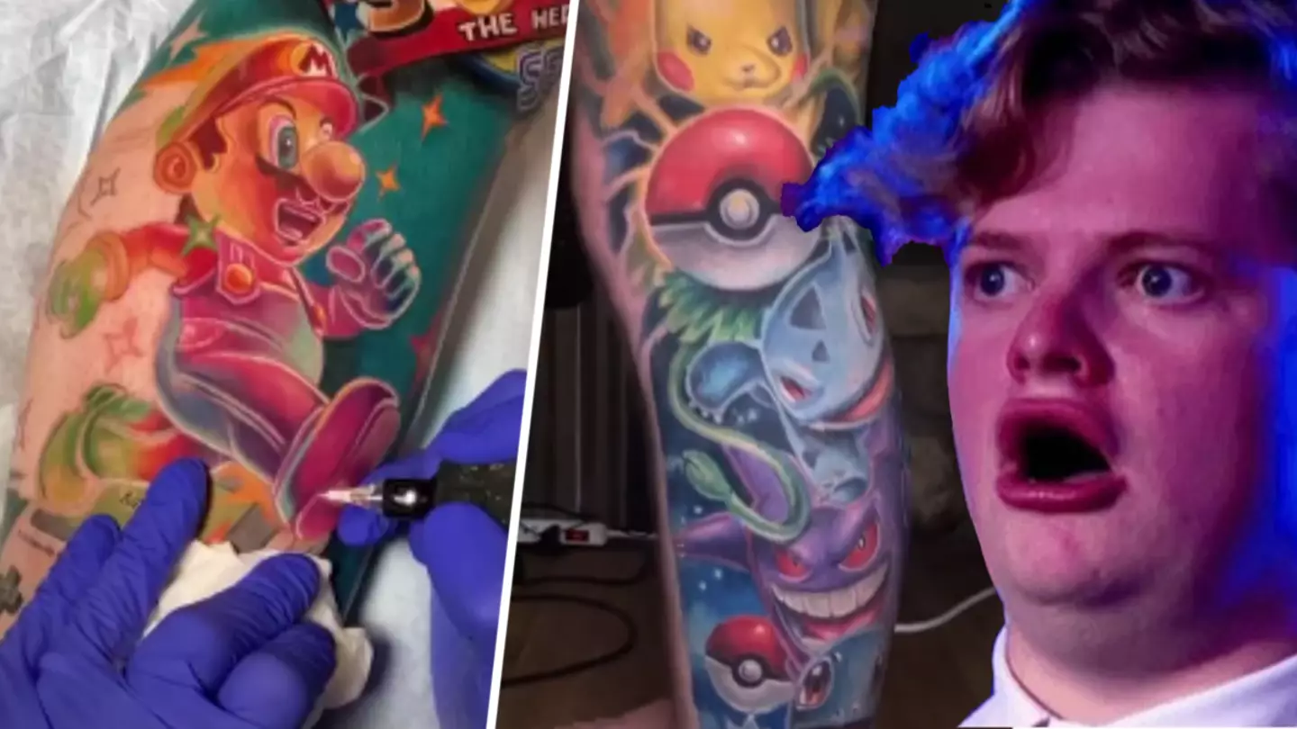 These Gaming Tattoos Take Fandom To The Next Level