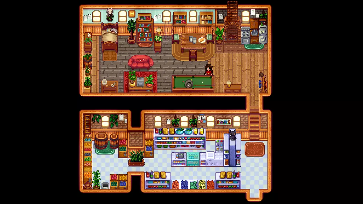 Stardew Valley: Shopkeeper Leela - Pierre's Competition, ConcernApe/yuninocorn (via Nexusmods)