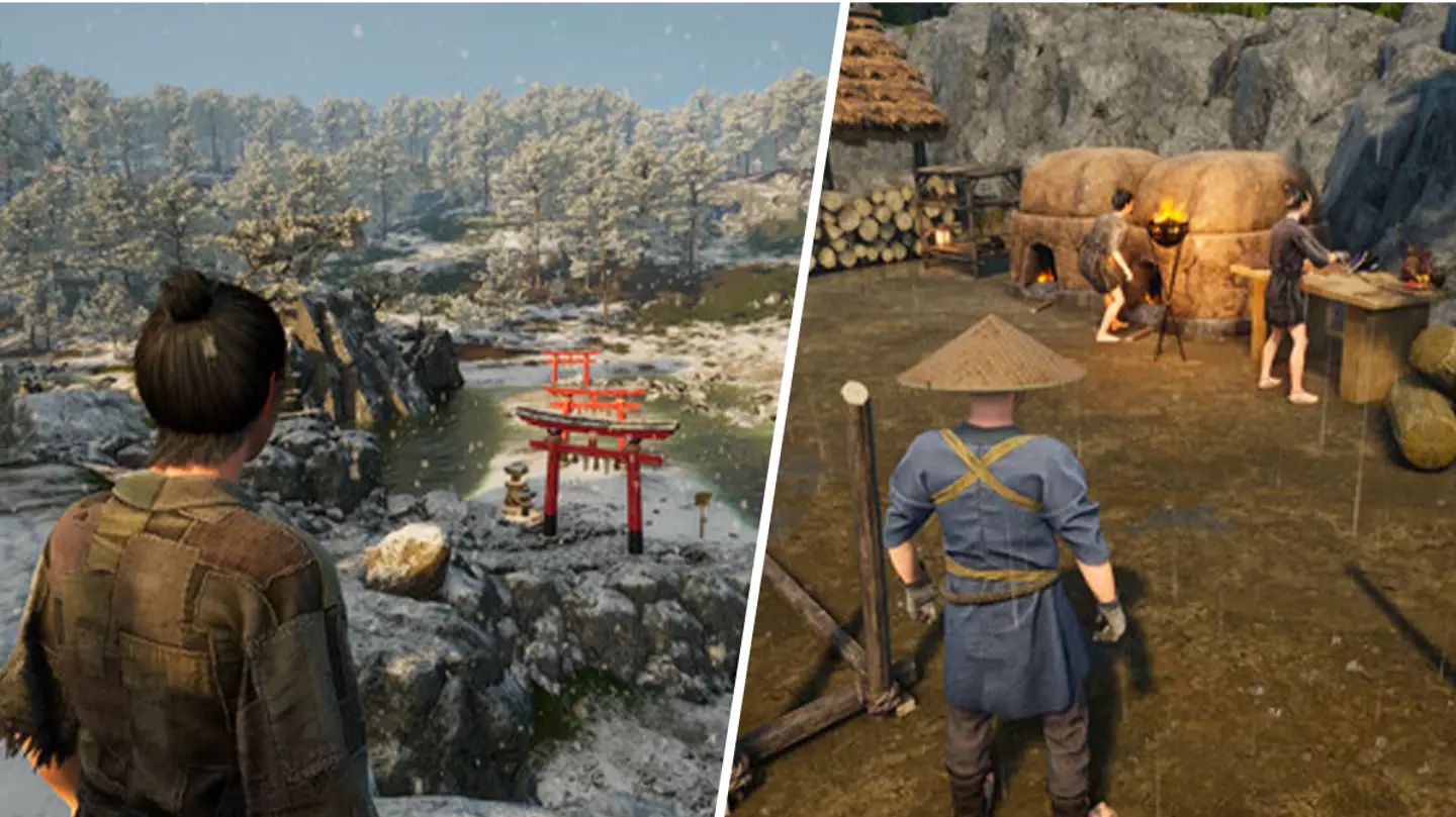 Stardew Valley meets Ghost Of Tsushima in stunning open world game