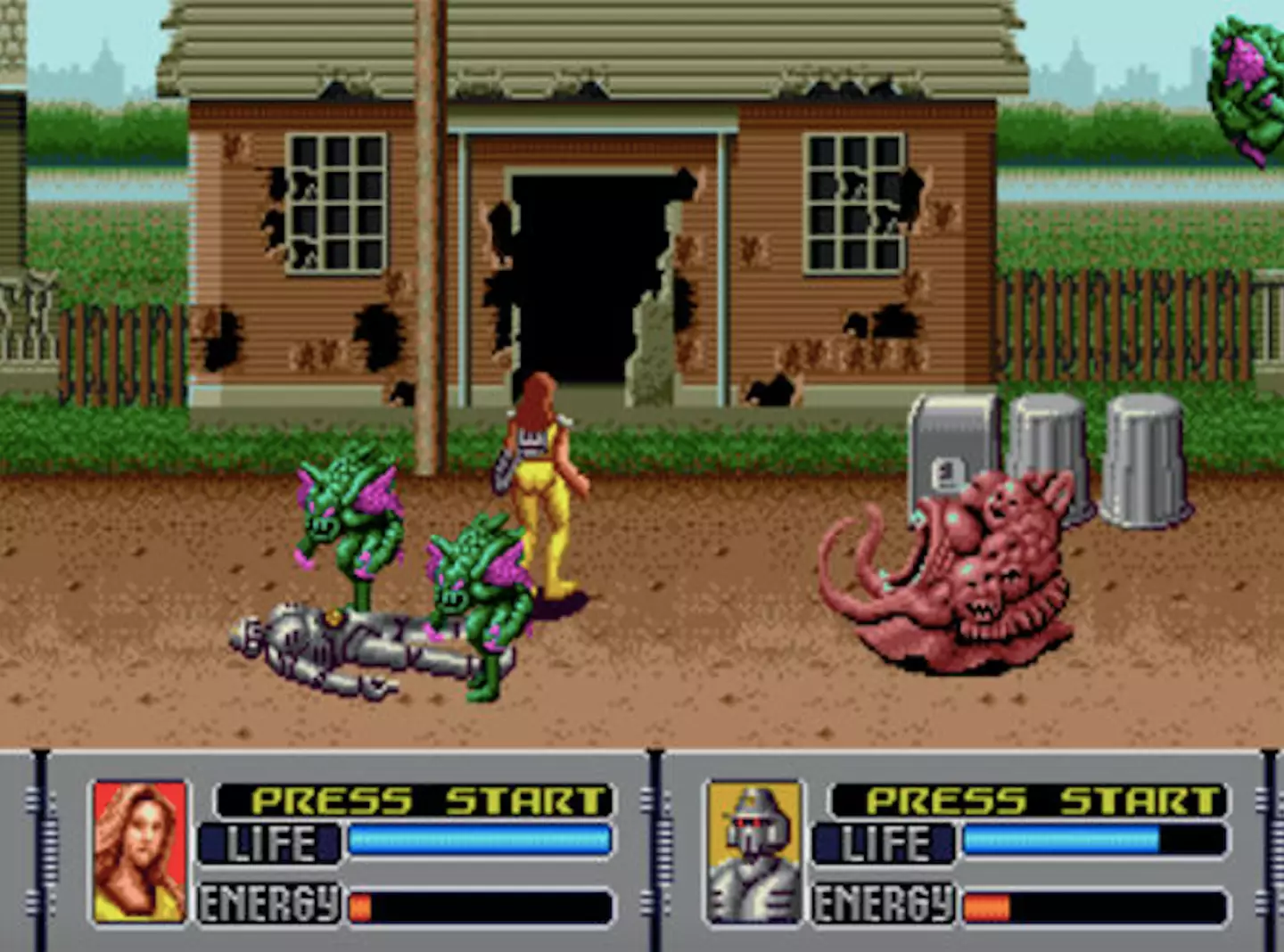 It’s not Streets of Rage good, but Alien Storm is a fun side-scroller with bonus first-person sequences /