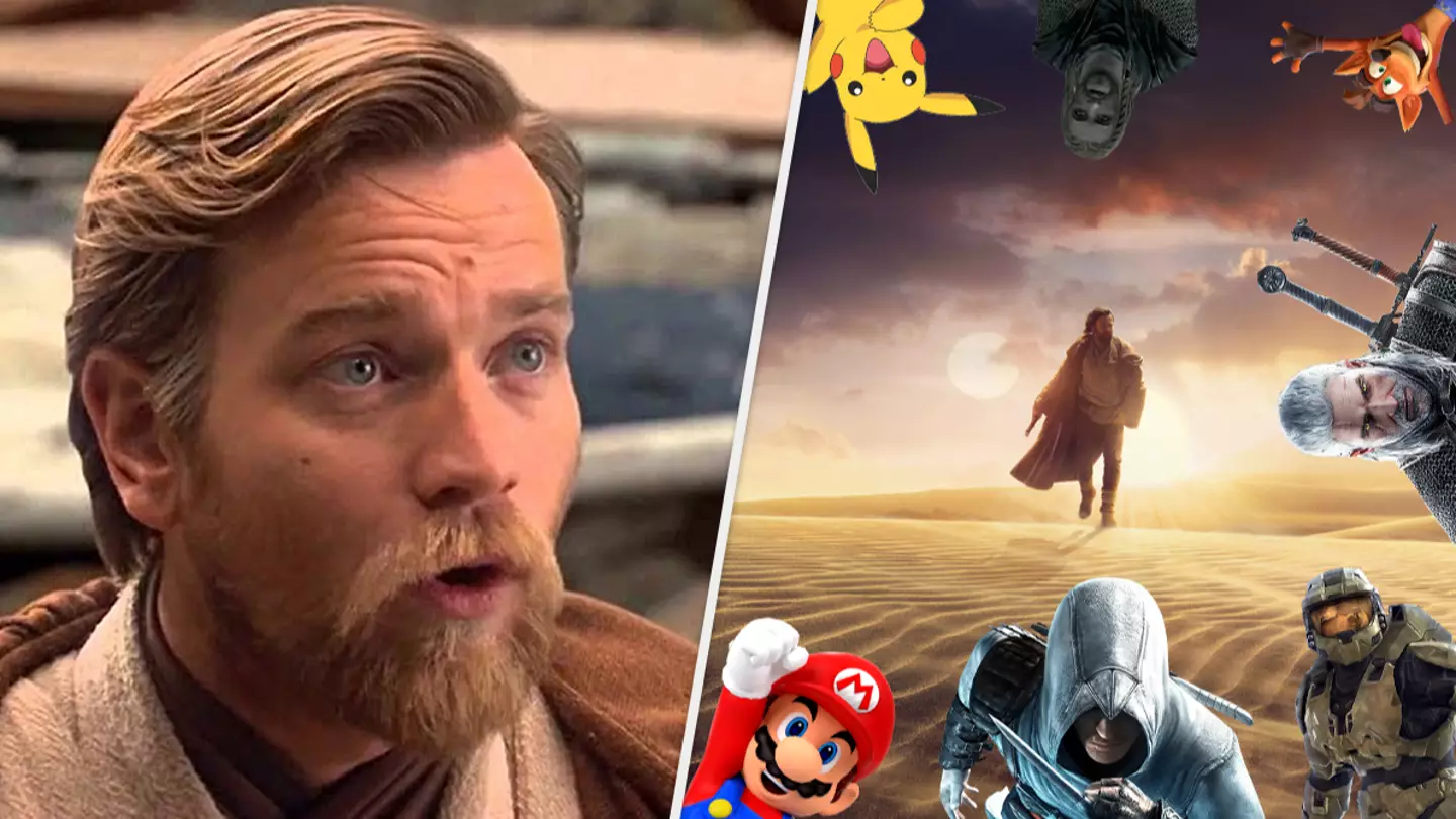 Star Wars Fans Spy Video Game Legend In Obi-Wan Kenobi TV Show Poster