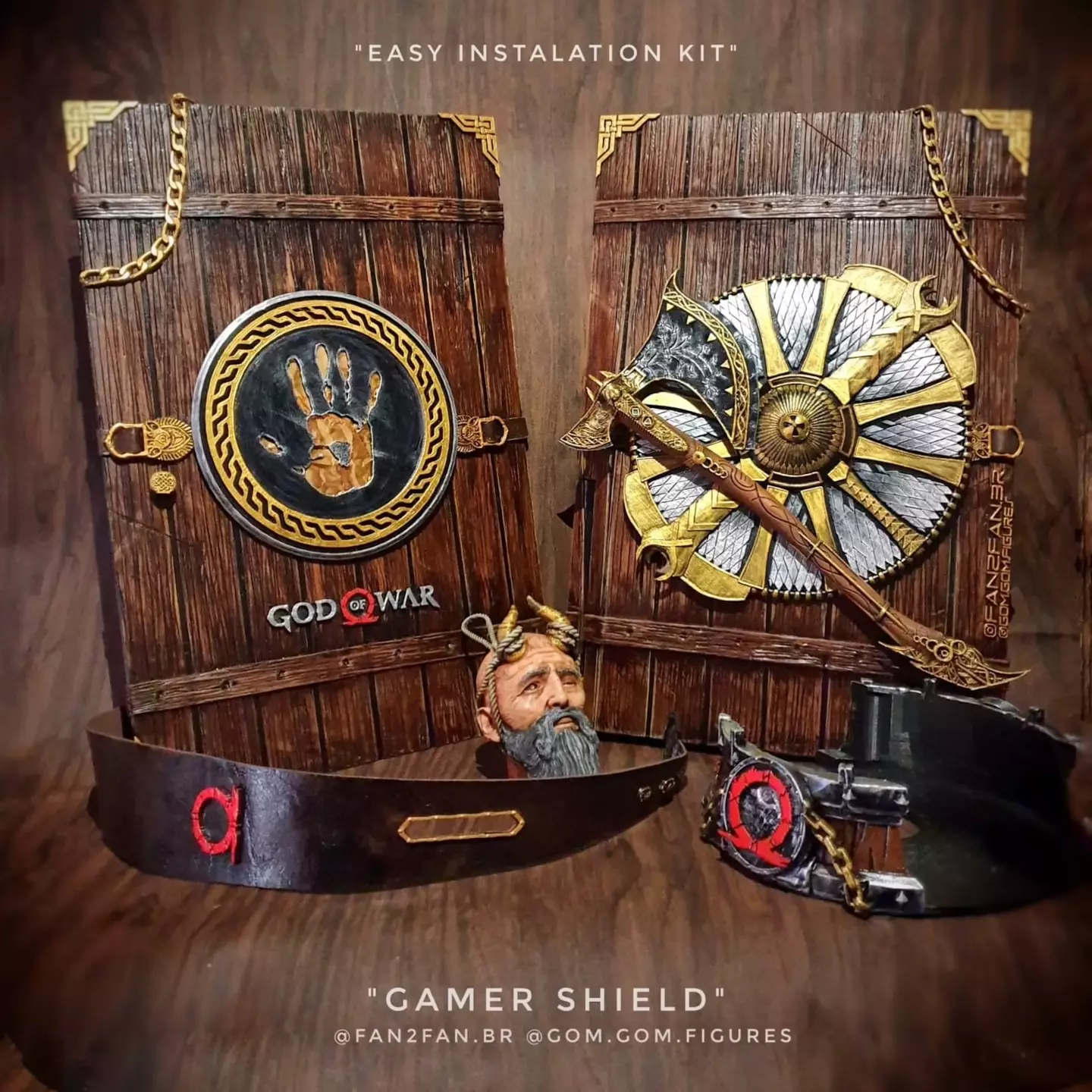 The God Of War "Gamer Shield" case /