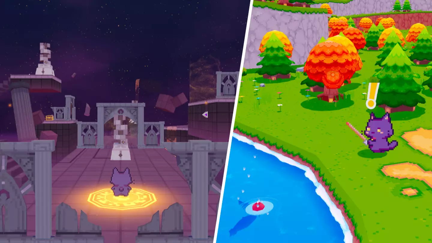 Animal Crossing meets Stardew Valley in free cat-themed Steam download
