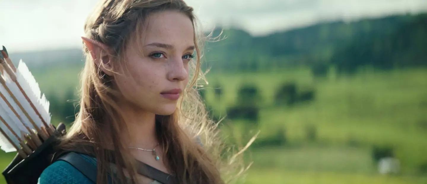 Zelda actress Bo Bragason in the new live-action movie (Nintendo)