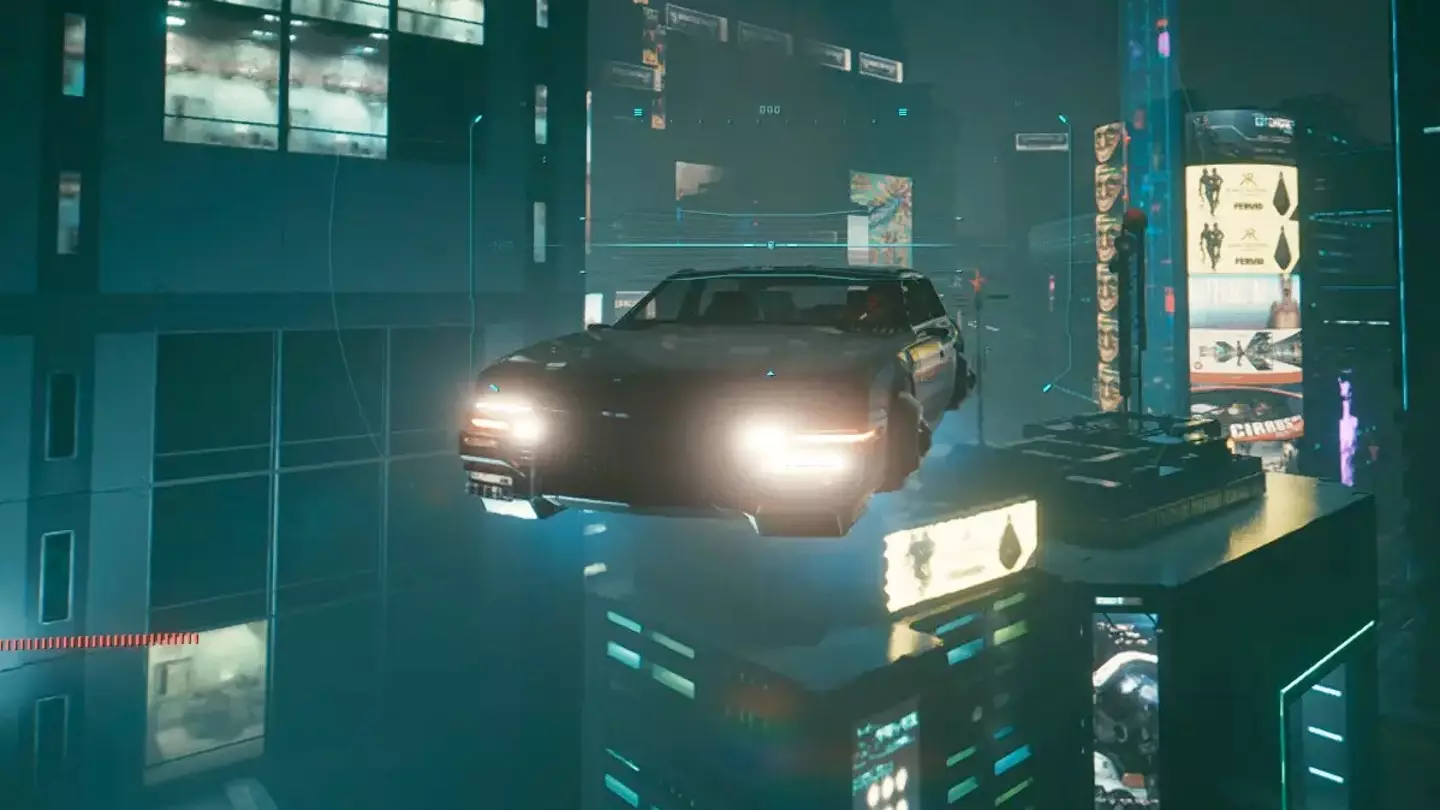 Cyberpunk 2077 Gamers, You Can Finally Drive Hovercars