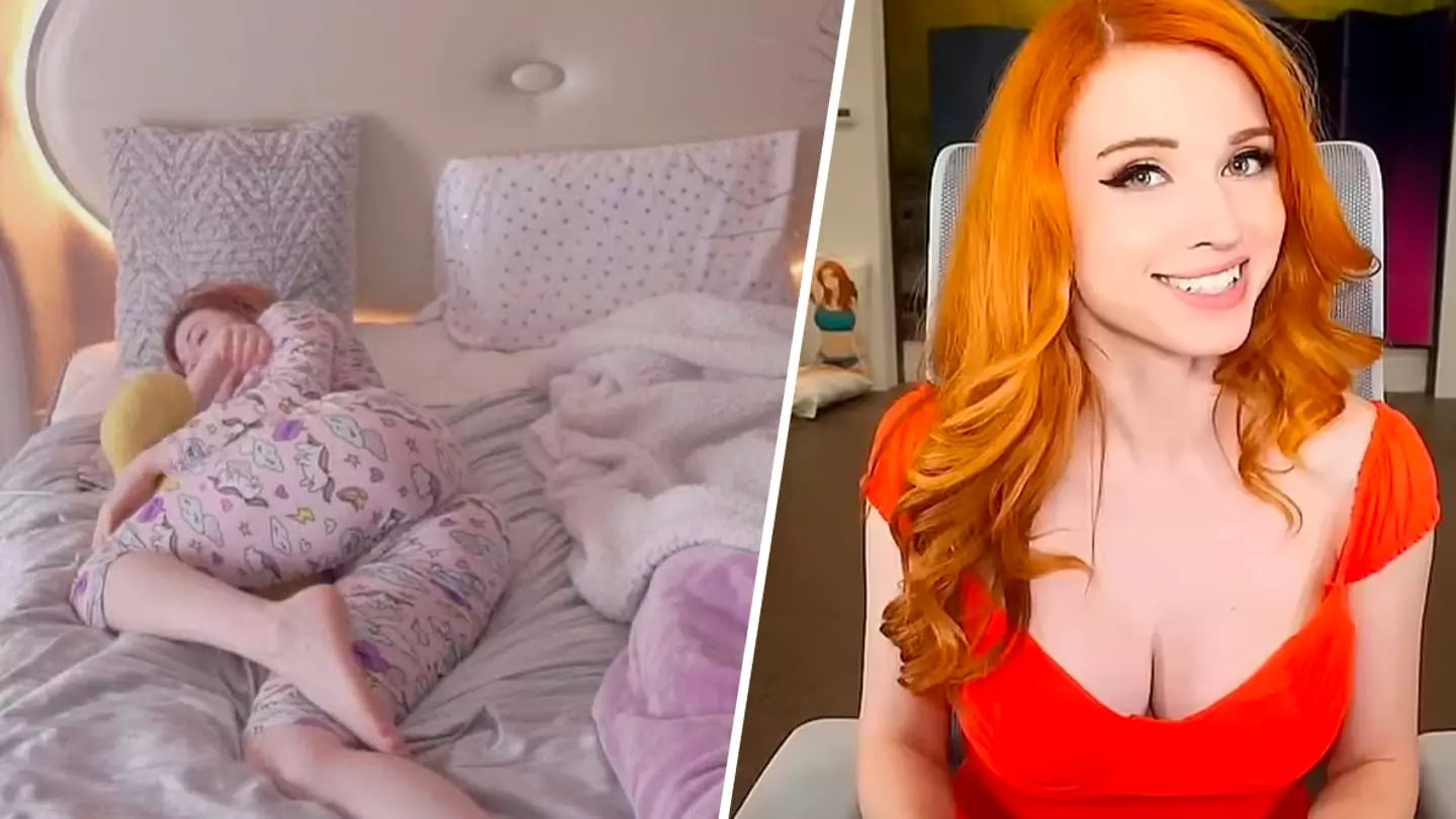 Amouranth makes $15,000 just from sleeping on stream