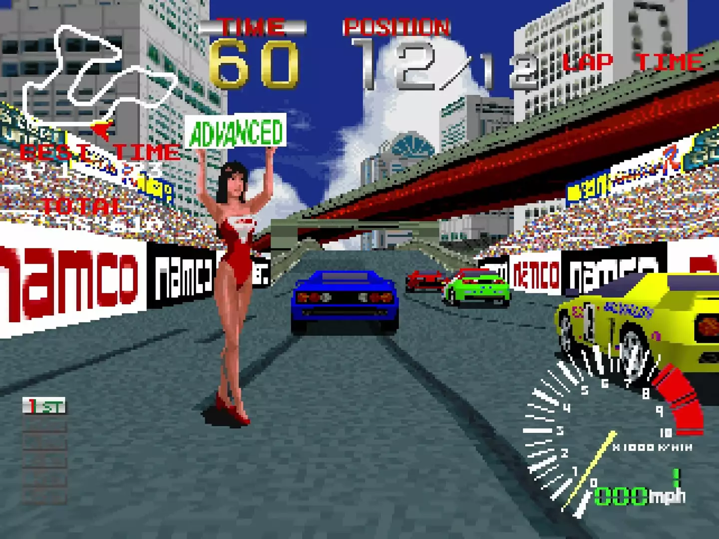 Screenshot of Ridge Racer, Bandai Namco/Sony Interactive Entertainment