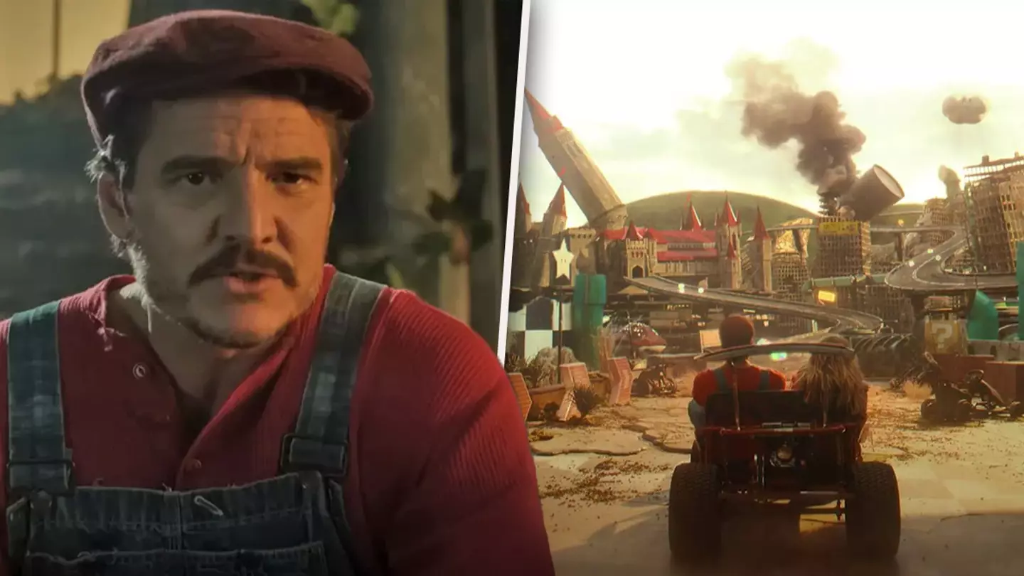 Pedro Pascal is Mario in cursed live-action reboot