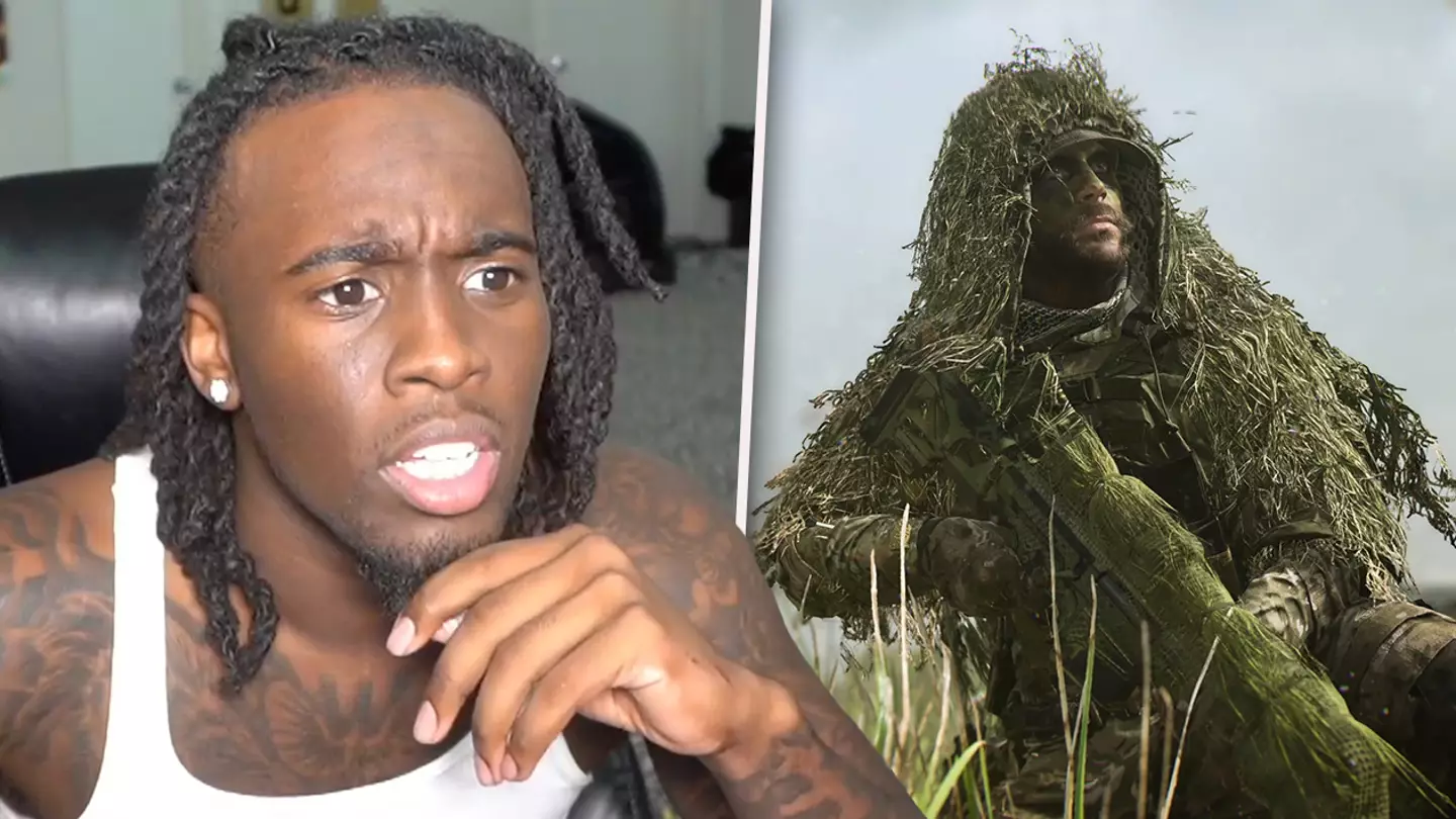 Twitch star Kai Cenat loses it at racist Modern Warfare 2 chat mid-broadcast