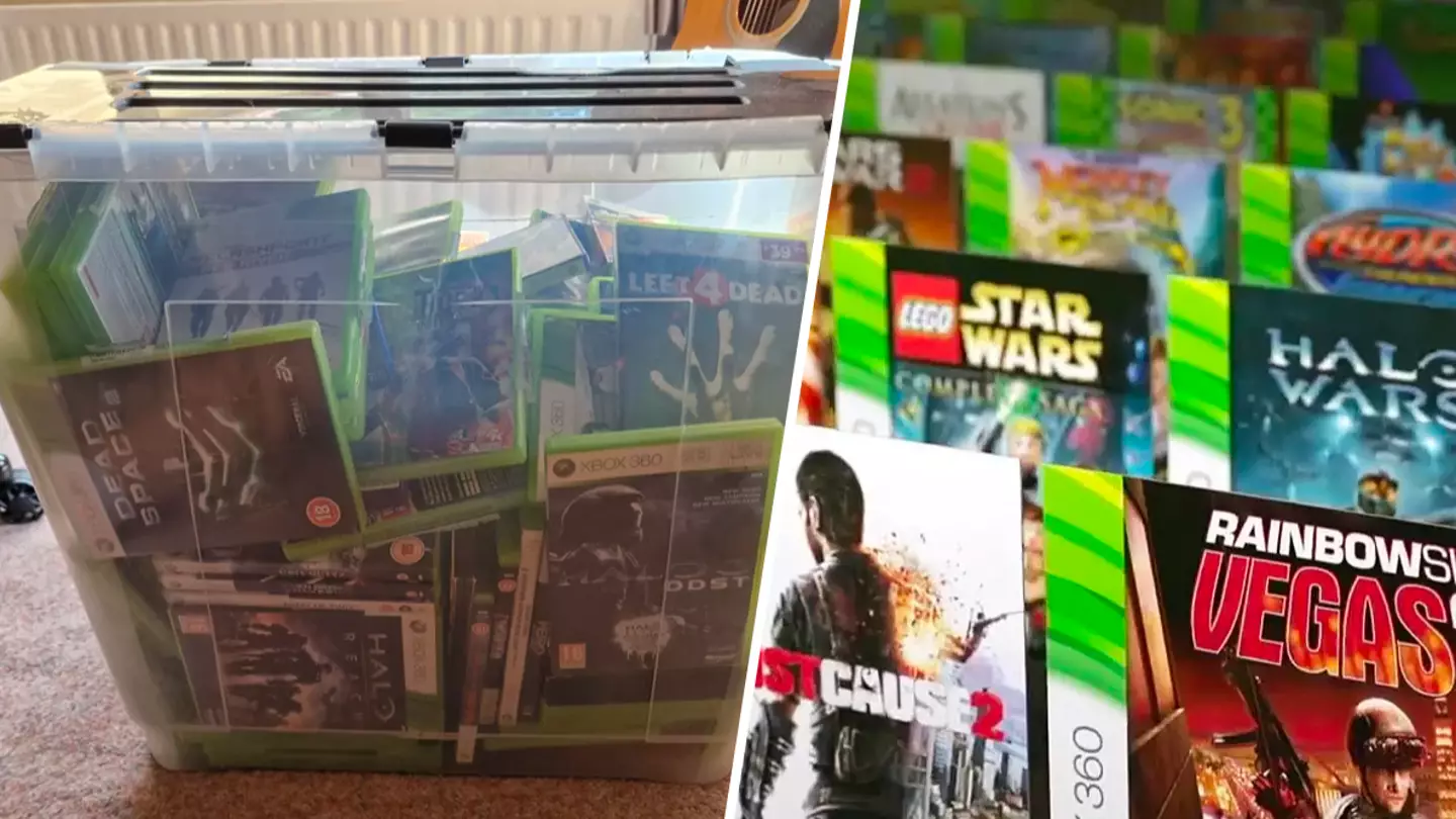 Gamer finds crate of Xbox 360 bangers while clearing out attic