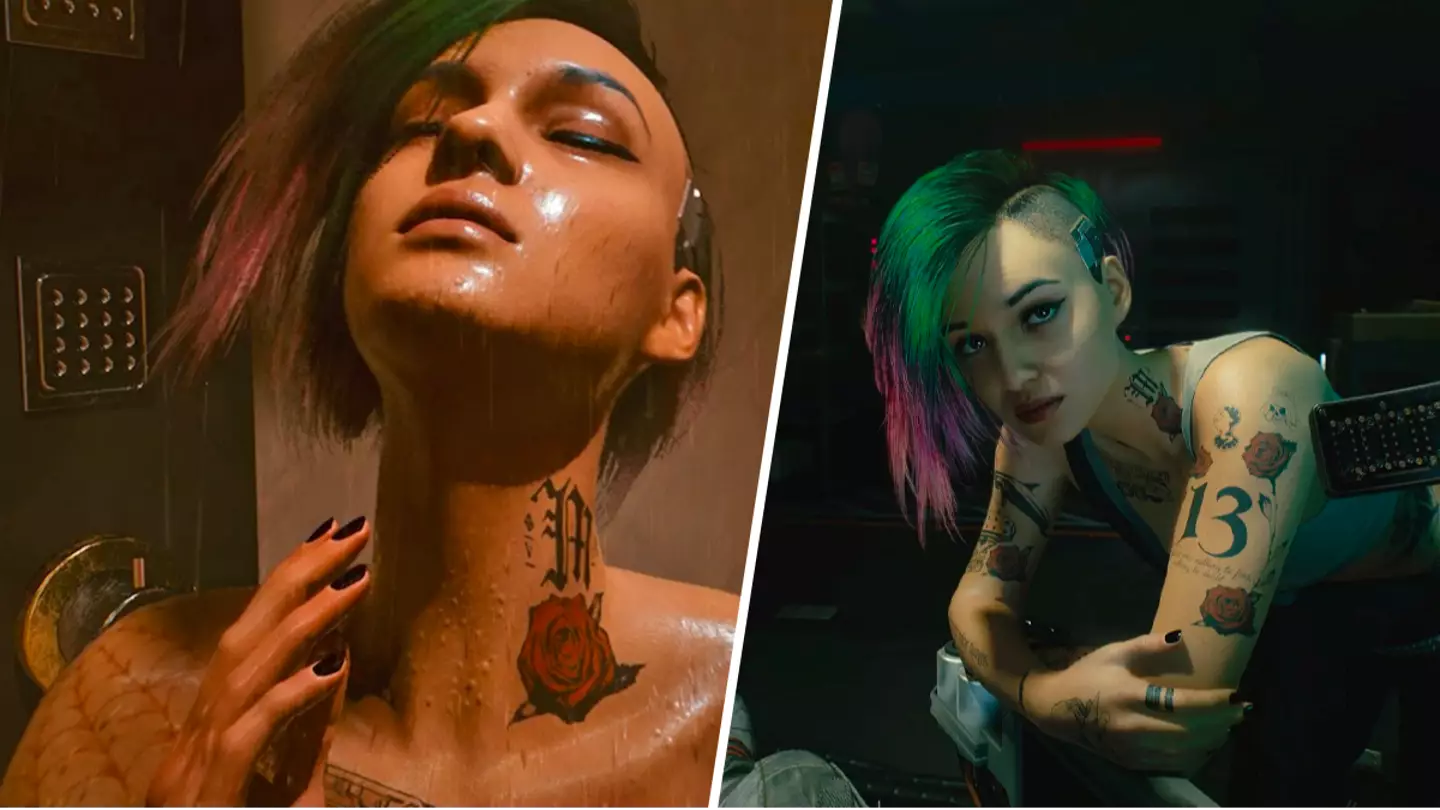 Cyberpunk 2077 fan obsessed with Judy shower scene, but not for reason you'd think