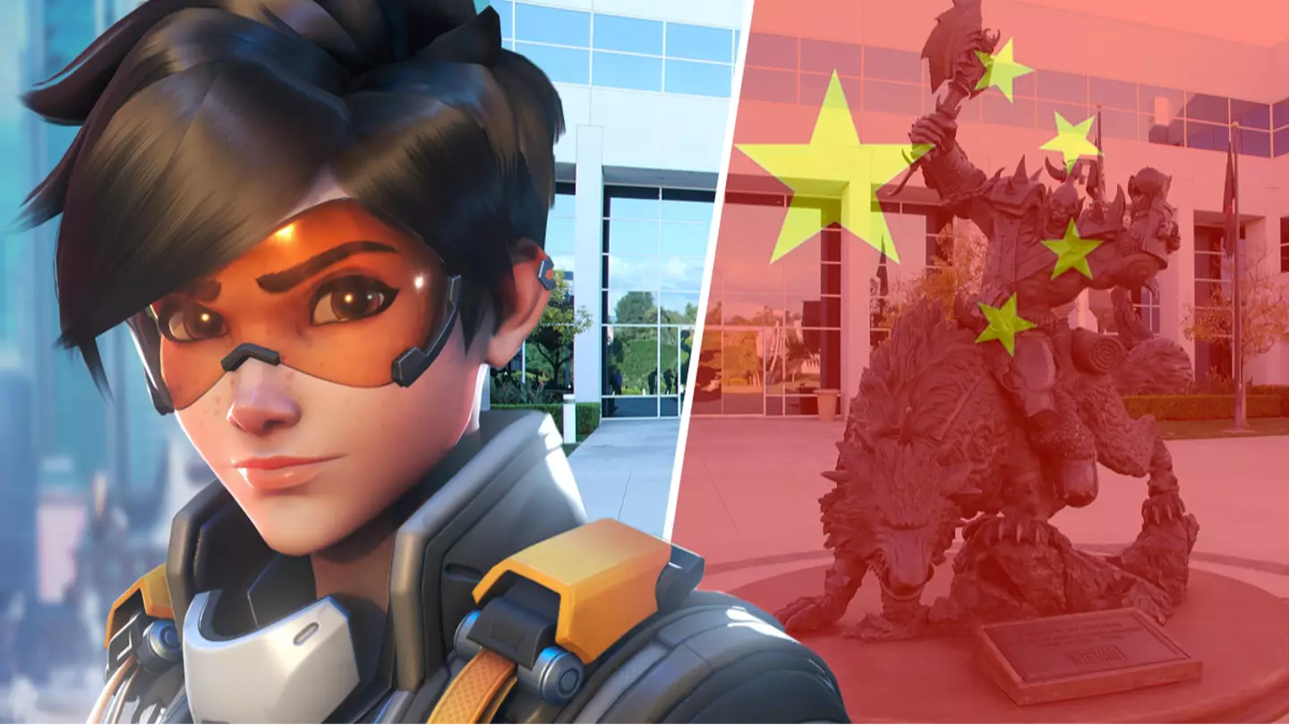 Blizzard is suspending all game services in China