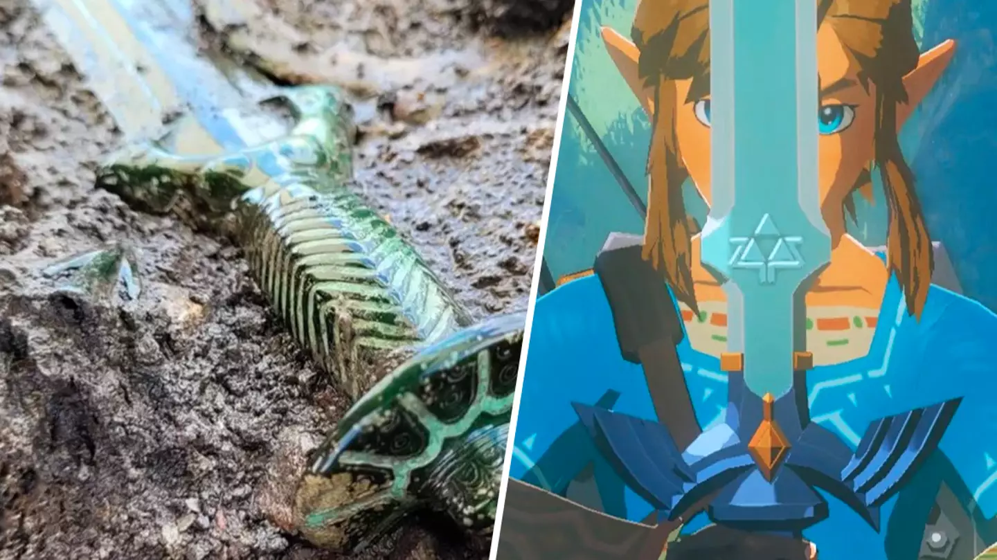 Ancient sword unearthed in Germany that looks like it'll give us a sweet +10 attack buff