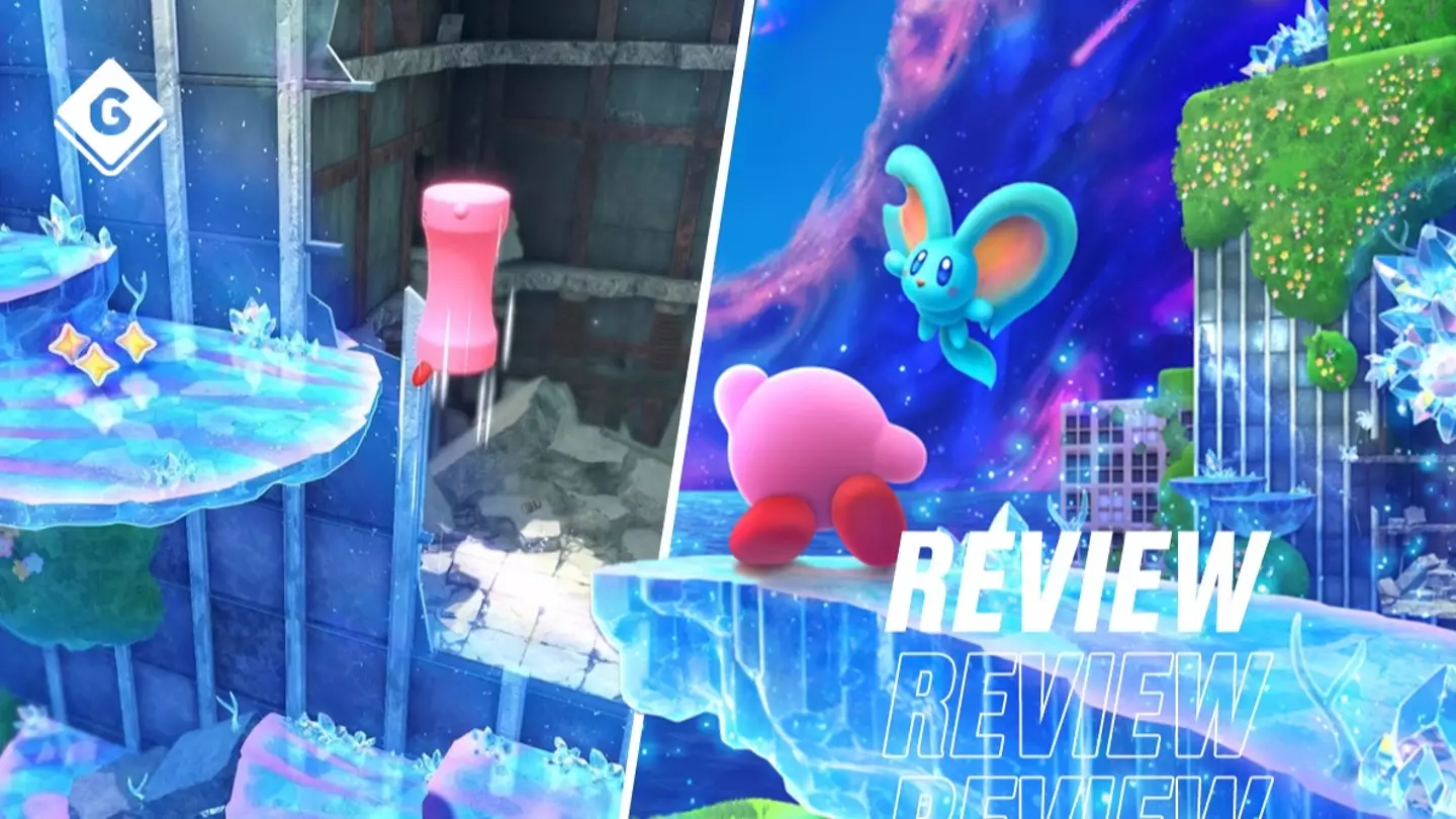 Kirby and the Forgotten Land & Star-Crossed World Review: A Gobbling Good Time