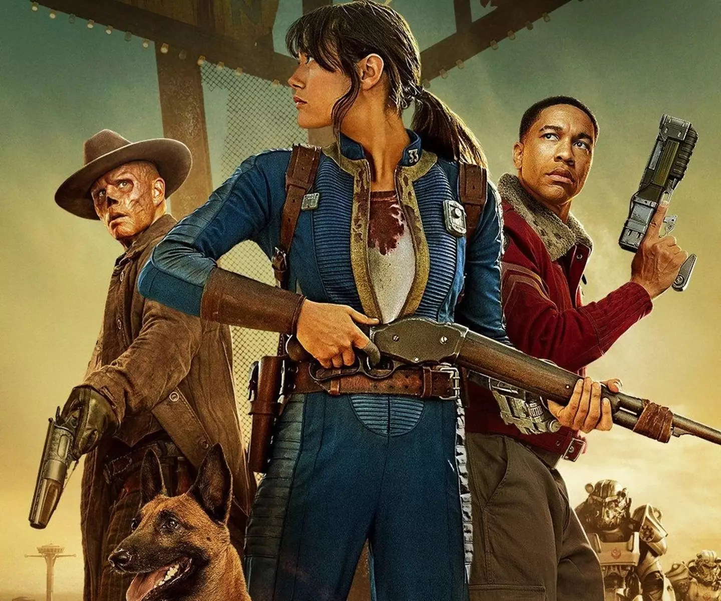 Promo poster the second season of Fallout, Amazon