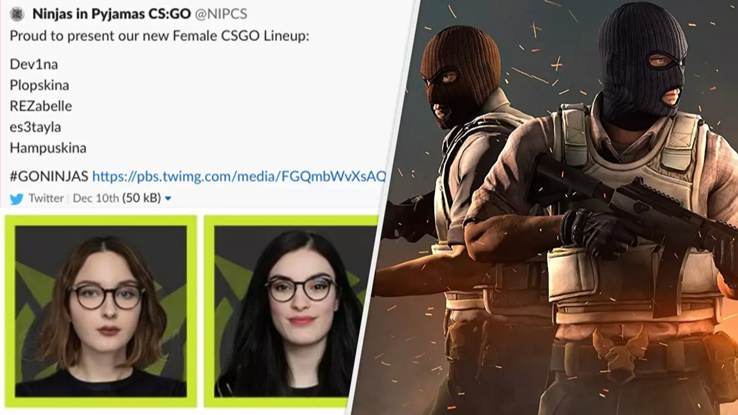 'CS:GO' Team Facing Backlash Over Misjudged "Female Team" Announcement