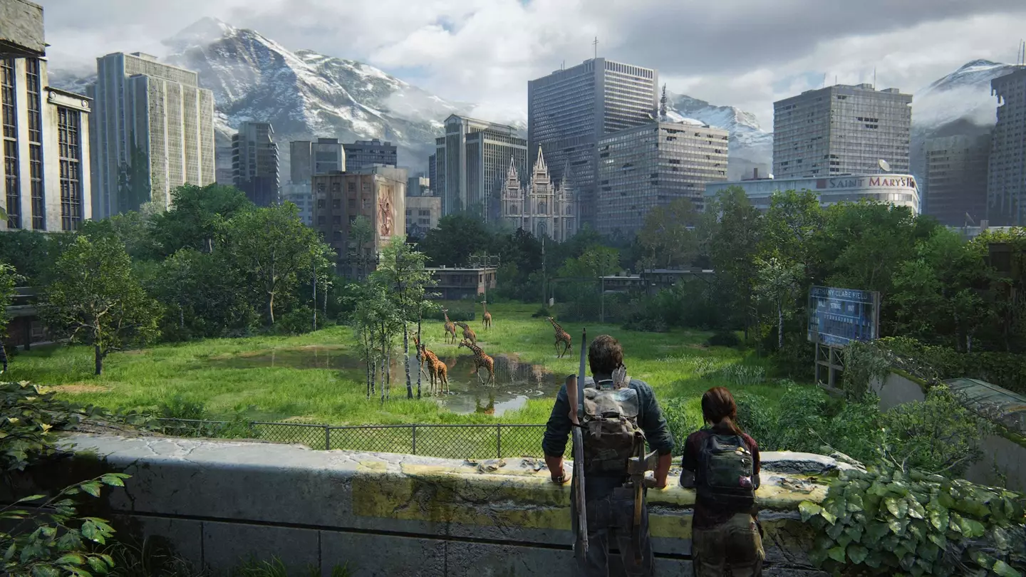 The Last of Us Giraffe Scene (