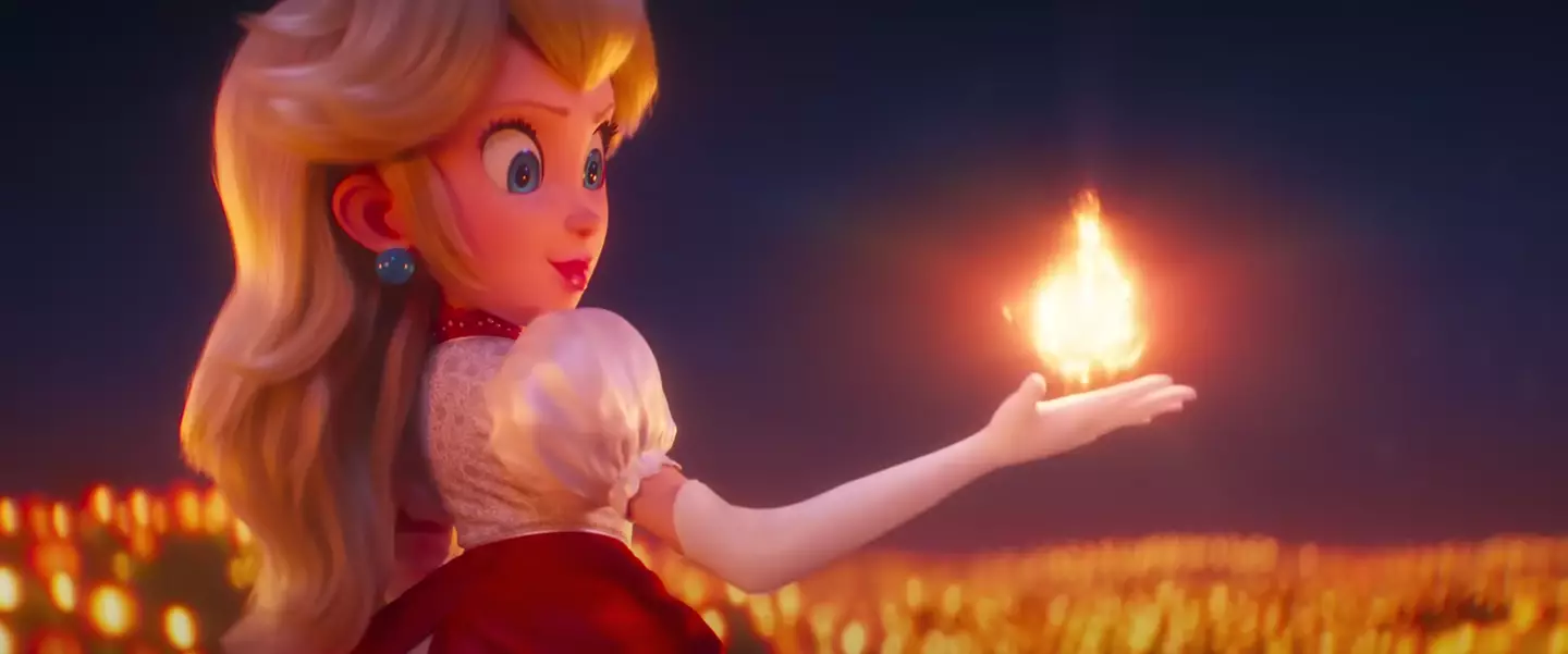 Princess Peach as seen in The Super Mario Bros. Movie. /