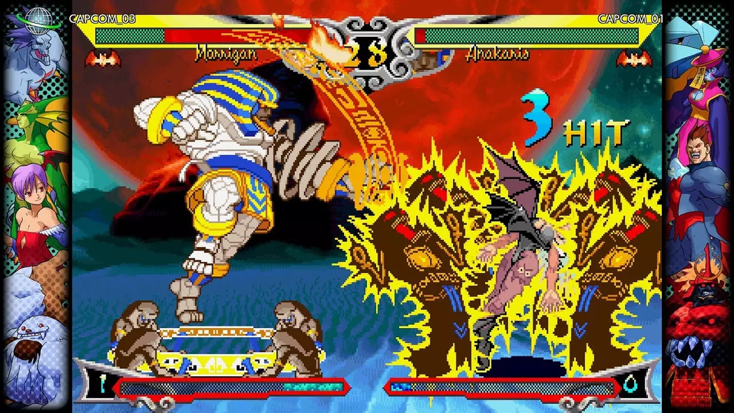 Darkstalkers 3 on Capcom Fighting Collection /