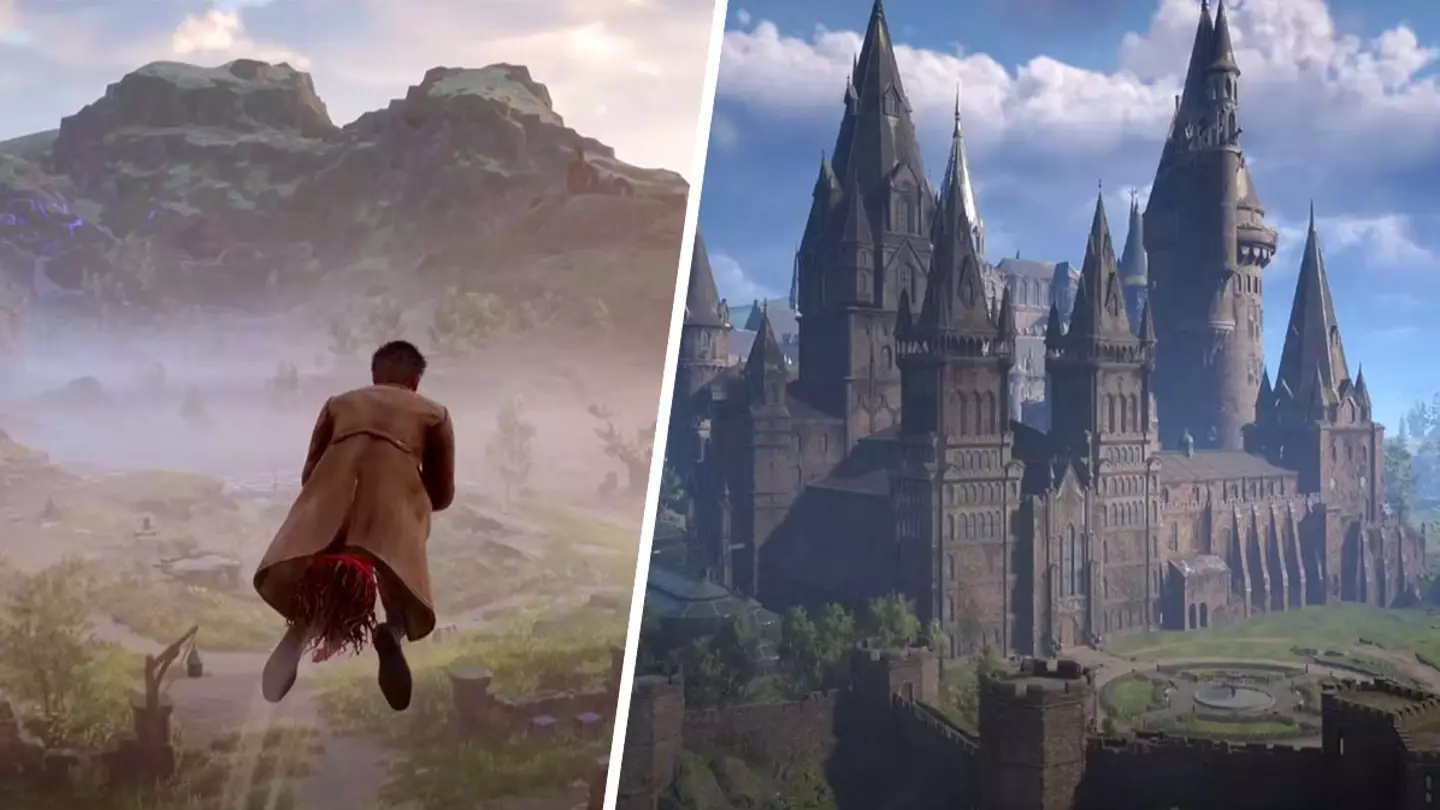 Hogwarts Legacy full map shown off in leaked gameplay video