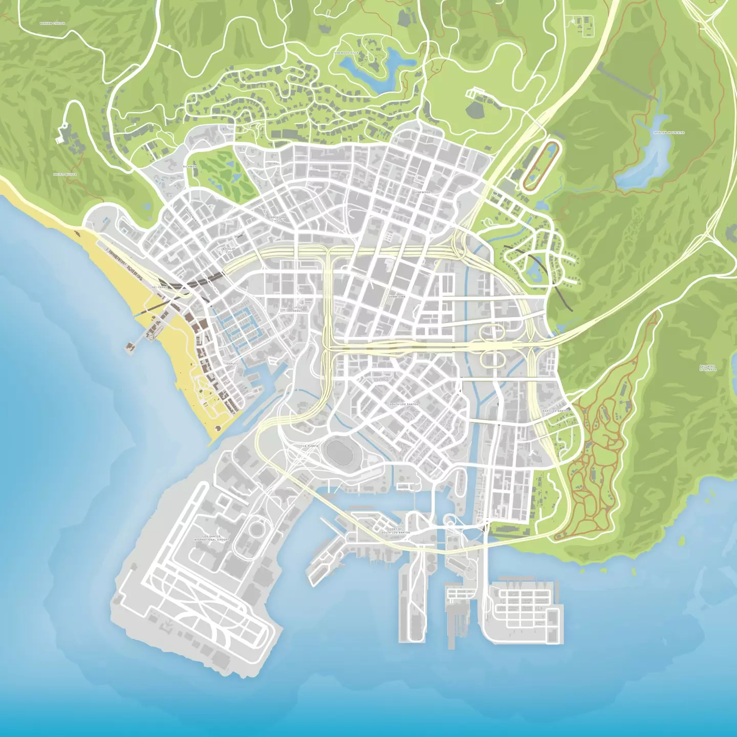 GTAV map