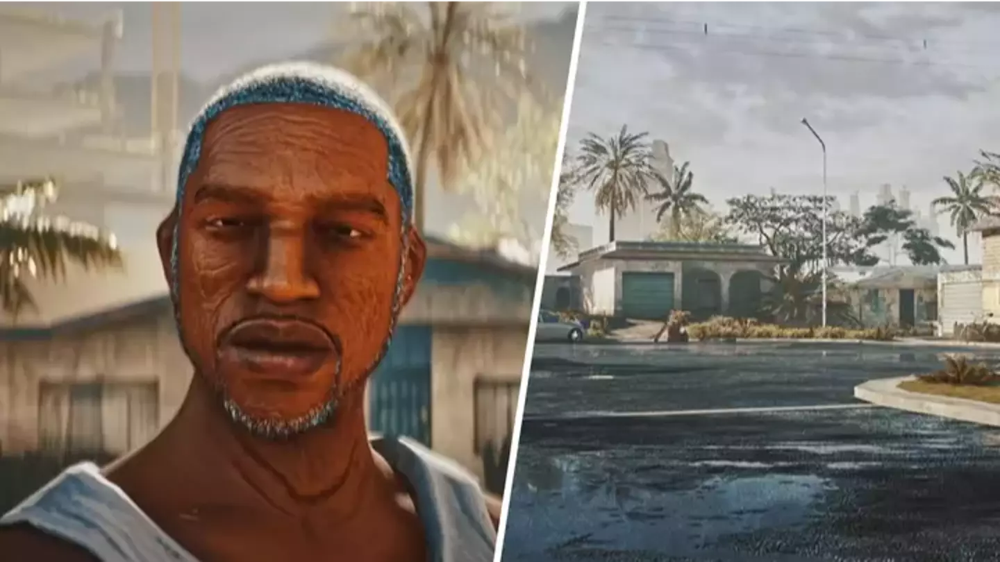 GTA San Andreas 2 fan trailer revisits CJ as an old man