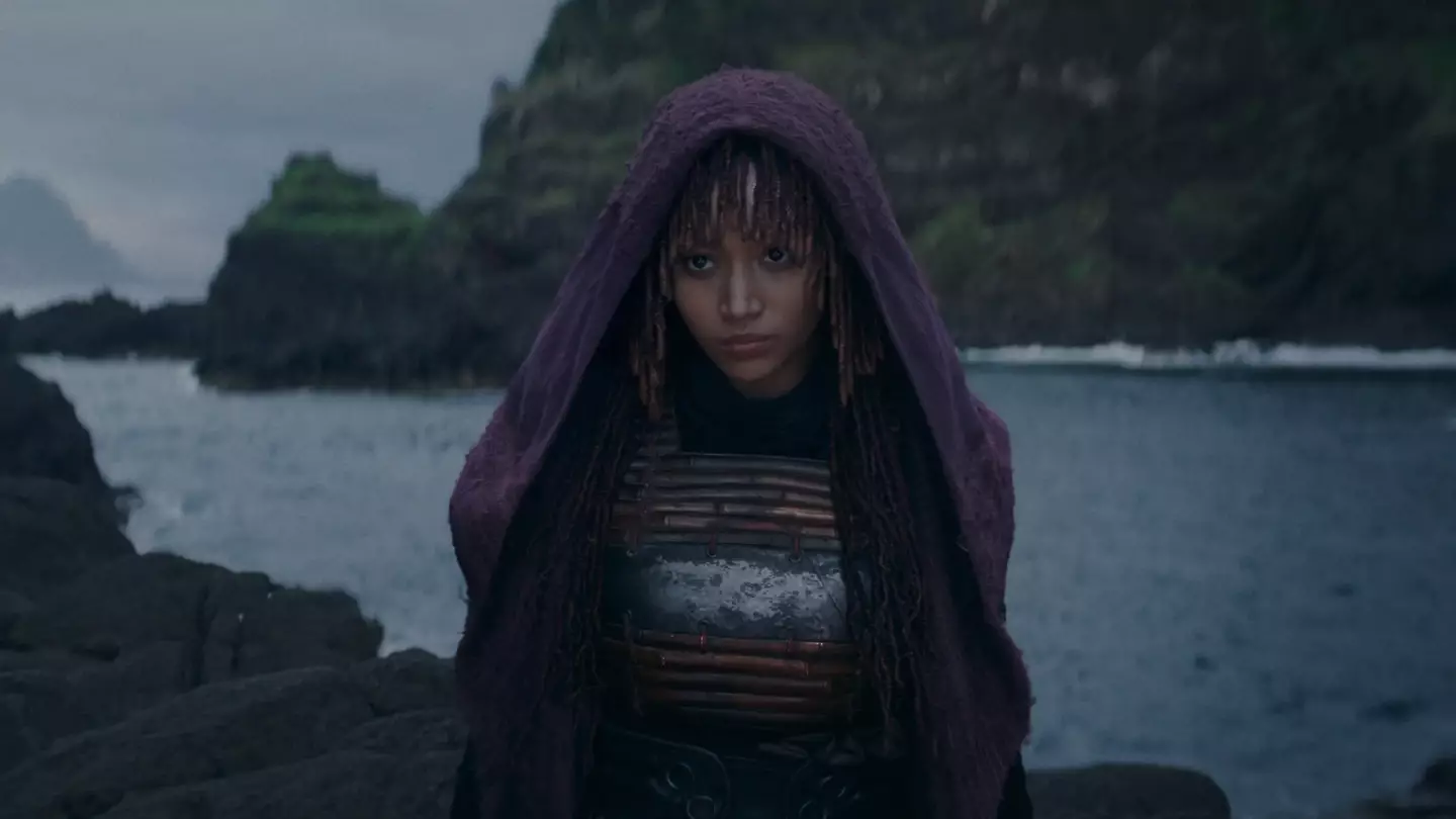 Amandla Stenberg plays a Padawan warrior in the series.