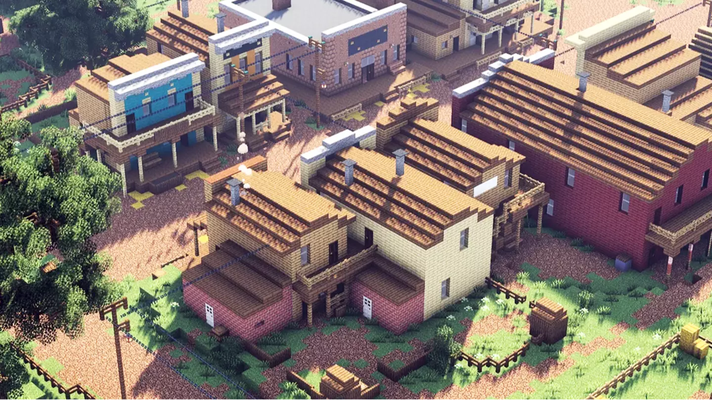 Red Dead Redemption 2 meets Minecraft in stunning new effort