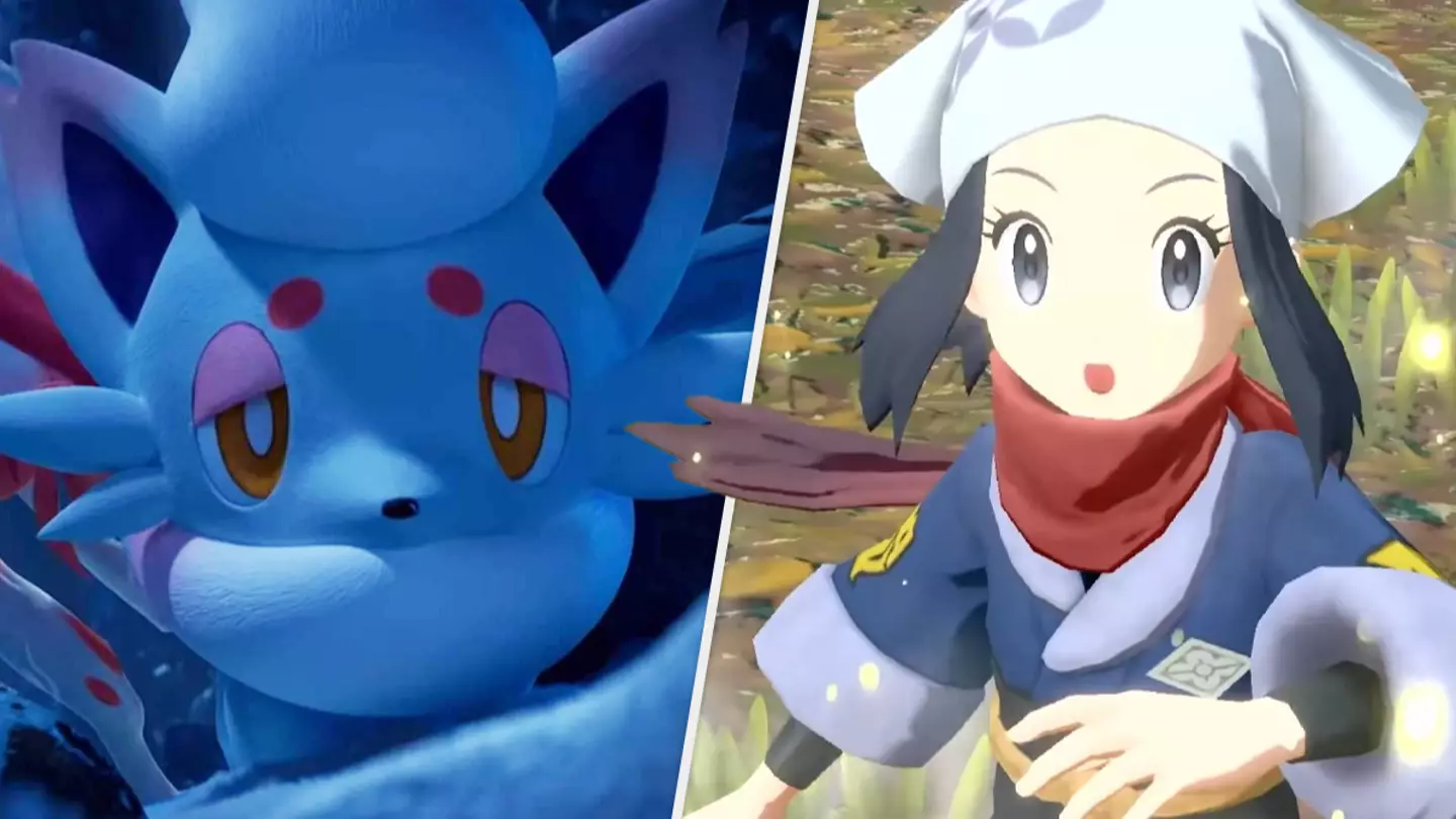 'Pokemon Legends: Arceus' Has A First Person Mode And It Is Glorious