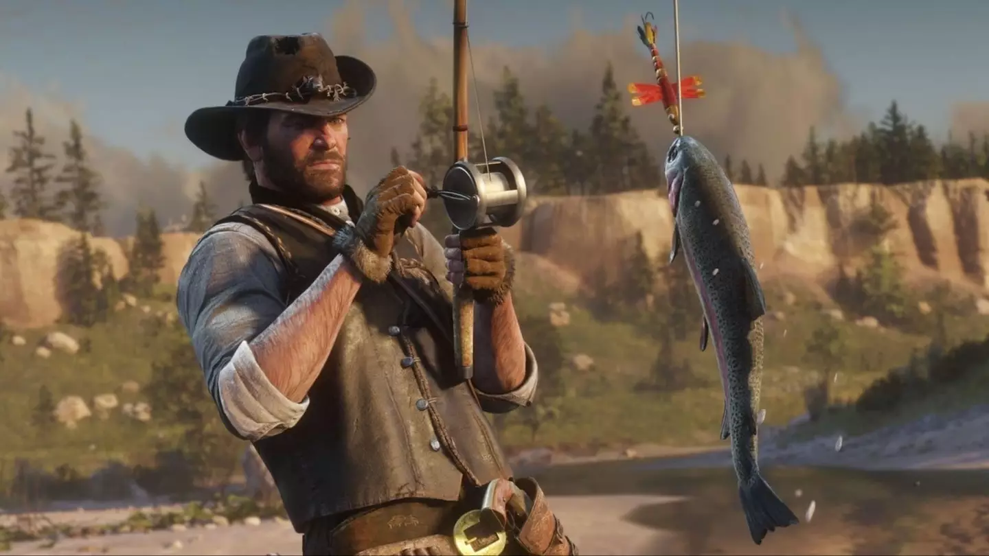 Red Dead Redemption 2 Players Just Realising We've Been Fishing Wrong for Years