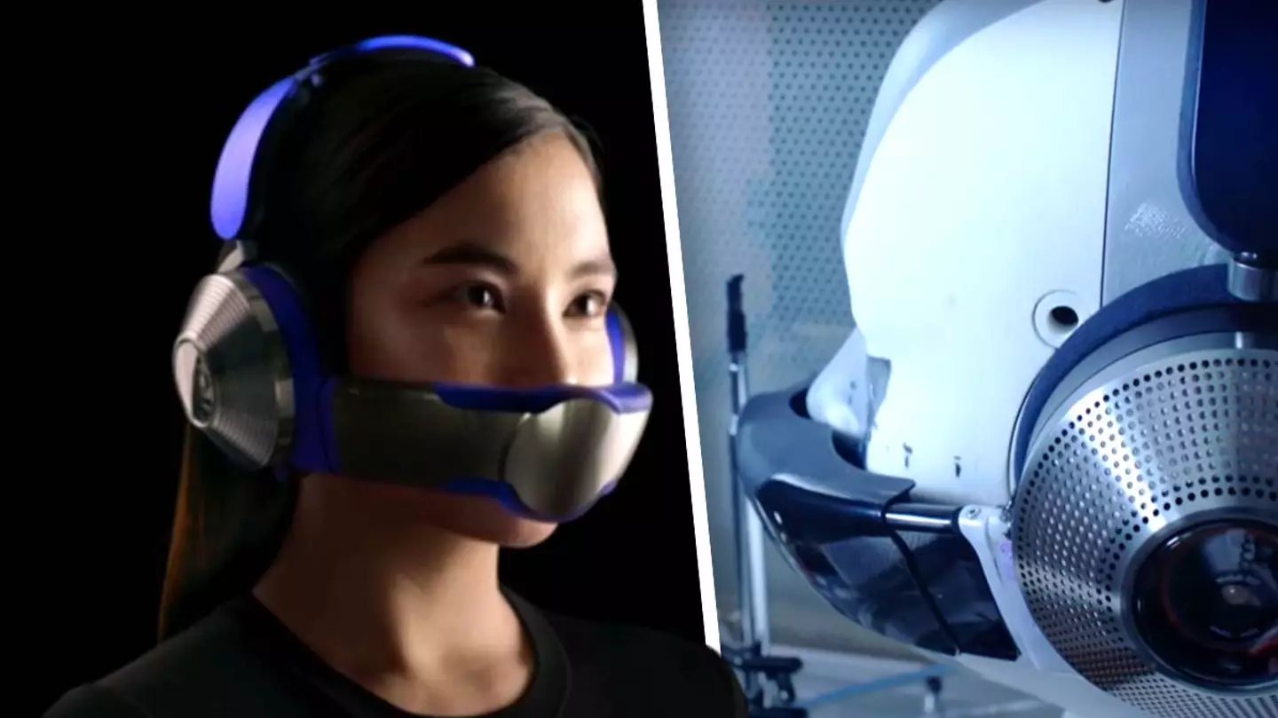 Dyson Reveal Bizarre New Headphones That Have A Respirator