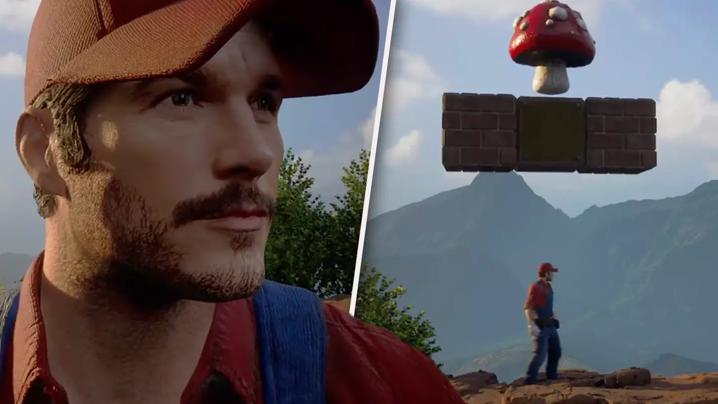 Someone's Put Chris Pratt In An Unreal Engine Super Mario Bros. Remake