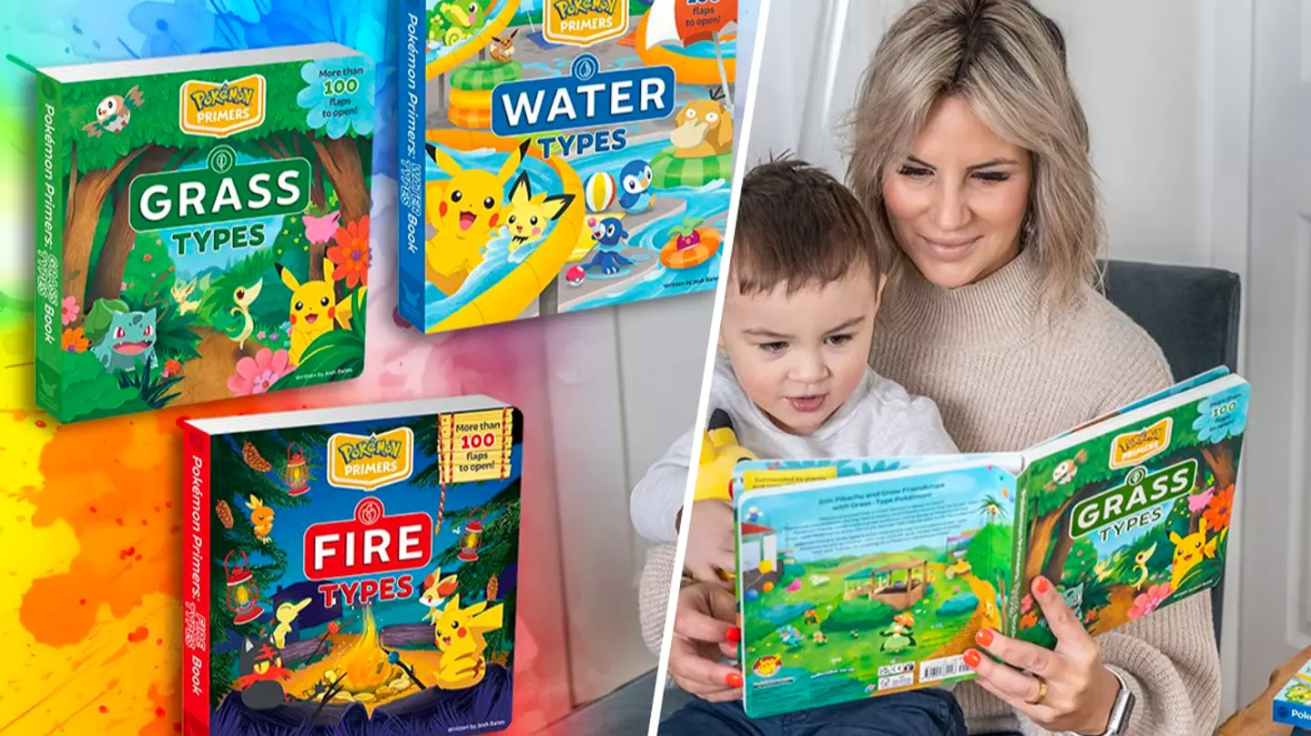 New Pokémon children's books teach kids about type advantages