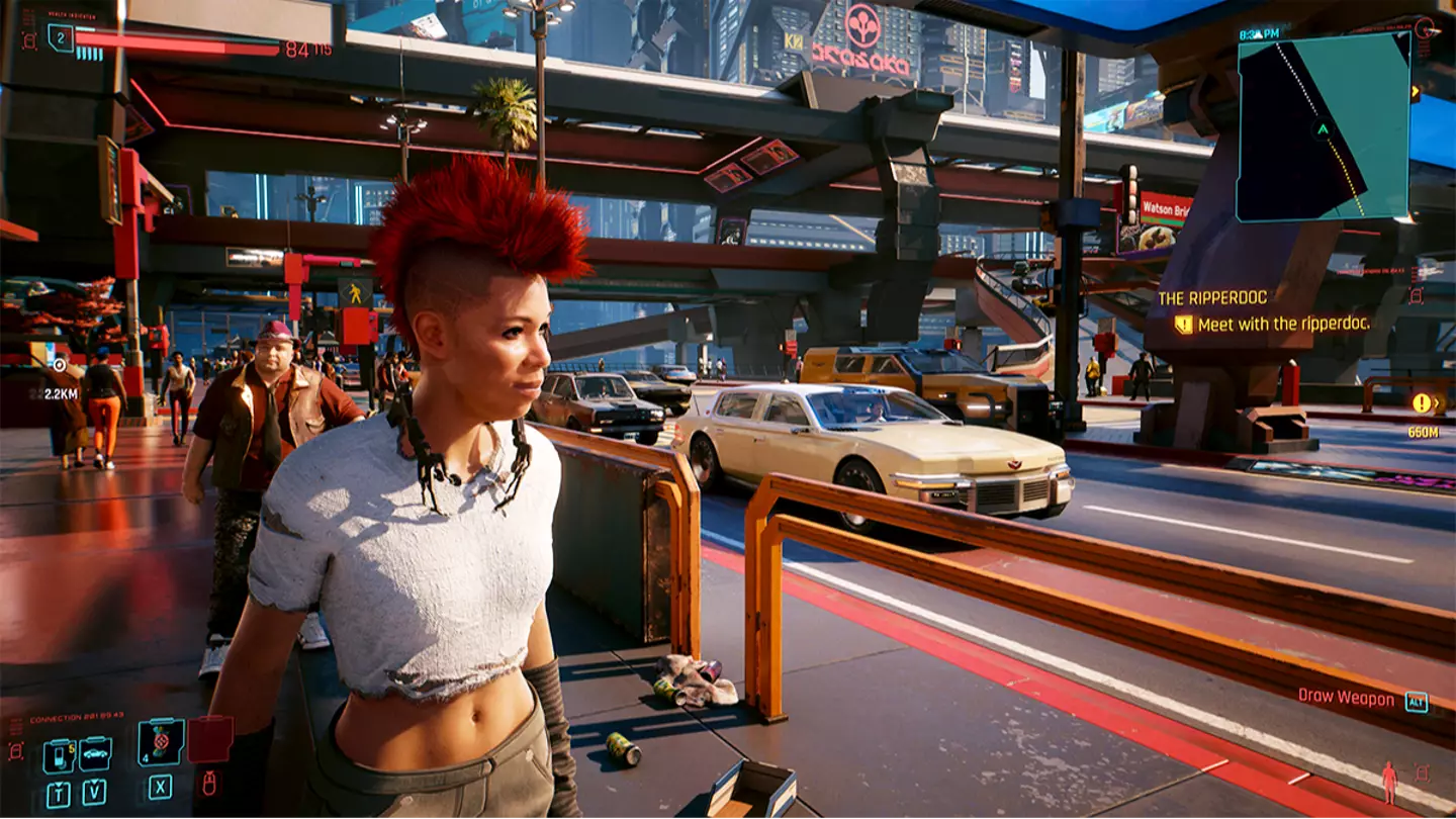Cyberpunk 2077 Third-Person Mode Is Unintentionally Hilarious