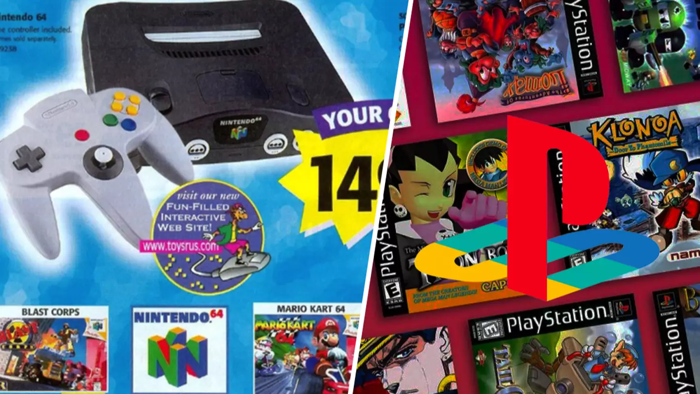 1996 Toys R Us ad reminds us PS1 and N64 games were stupidly expensive