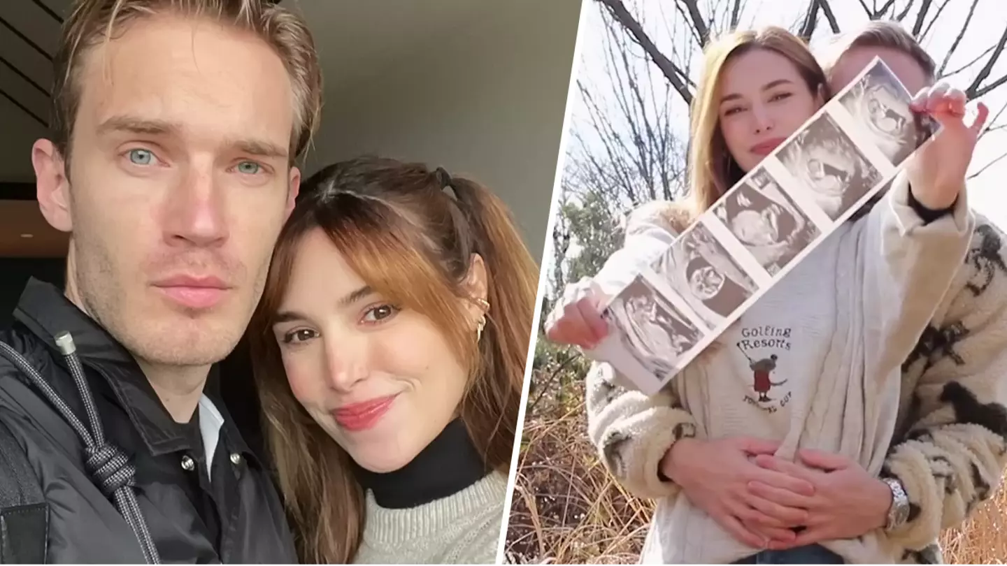PewDiePie announces he's expecting his first child with wife Marzia