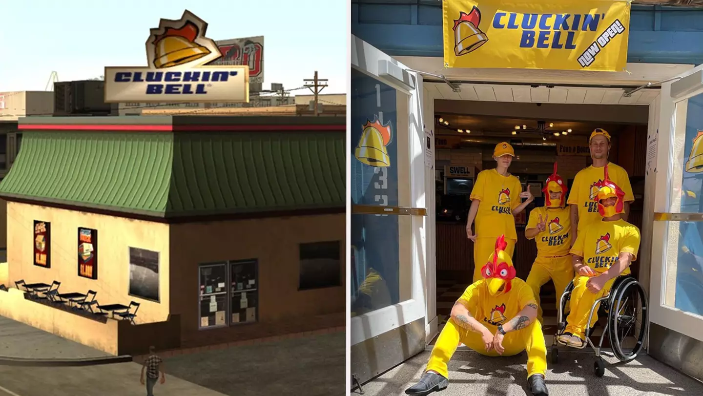 Grand Theft Auto Restaurant Cluckin' Bell Has Opened In Real Life