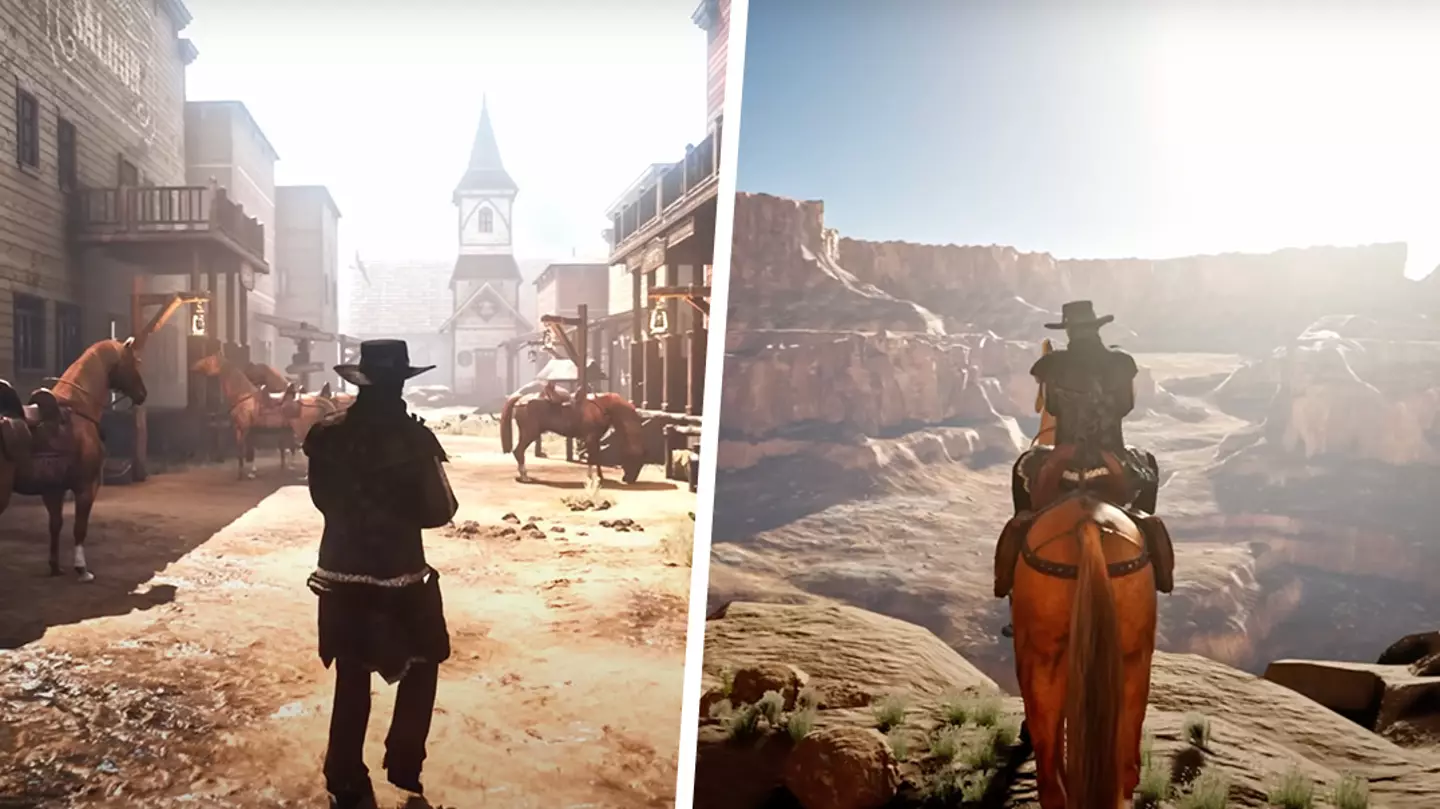GTA 6 move over, this Red Dead Revolver Unreal Engine 5 remake trailer is stunning