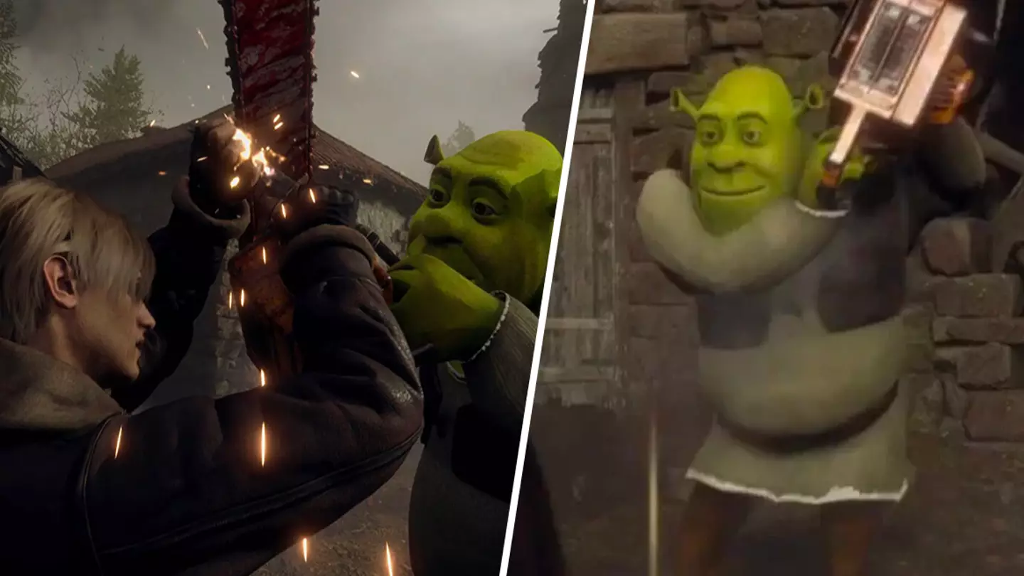 Resident Evil 4 Shrek mod is the stuff of nightmares