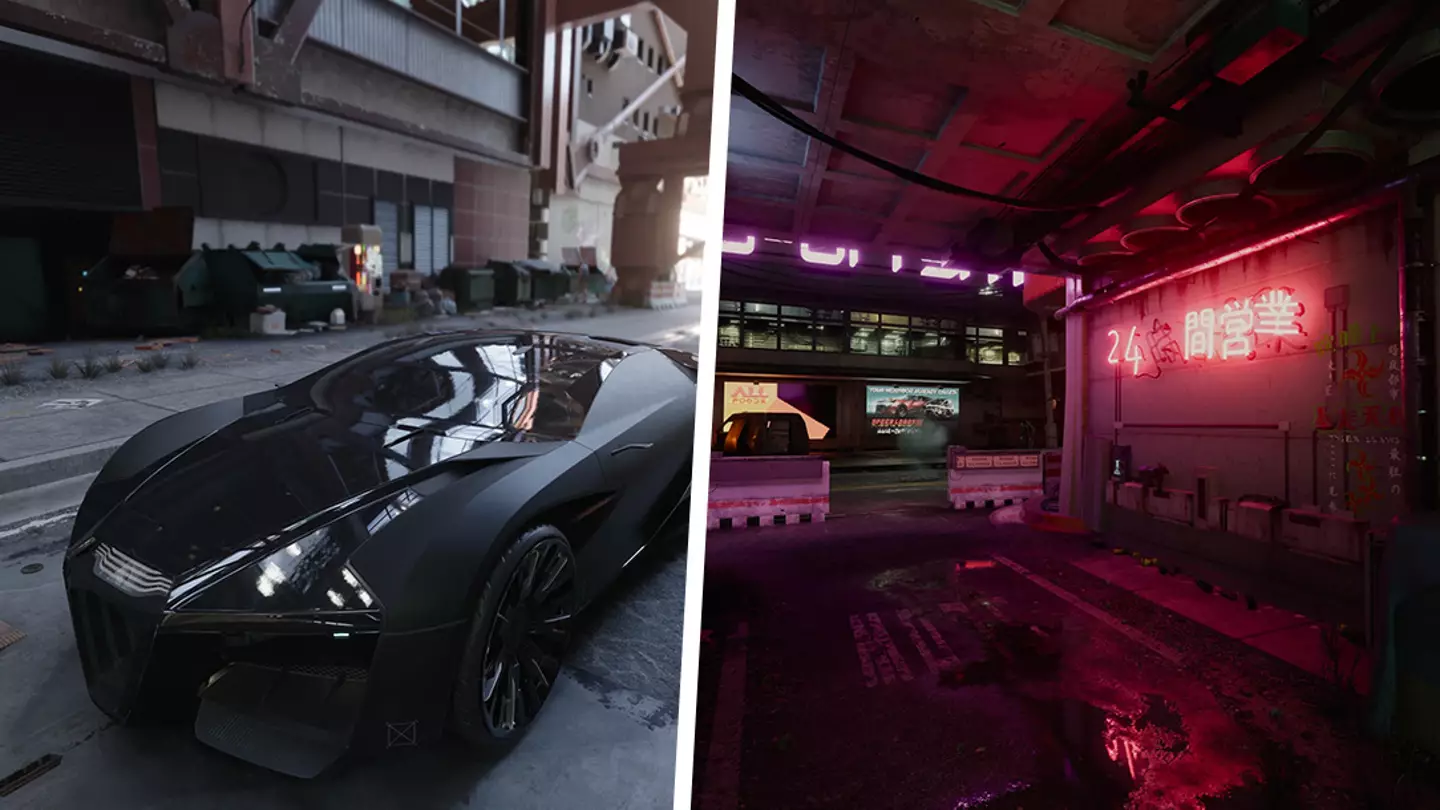 Cyberpunk 2077 major free graphics download is making our eyes water
